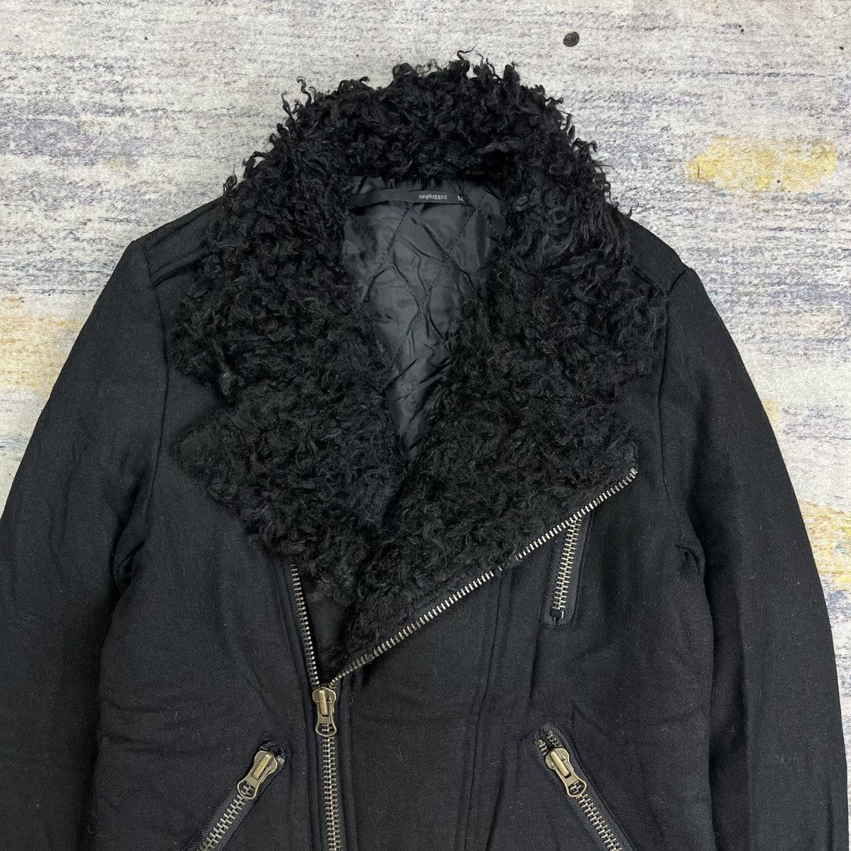 Tornado Mart Unplugged wool trim fur double riders jacket Size US M / EU 48-50 / 2 - 4 Thumbnail