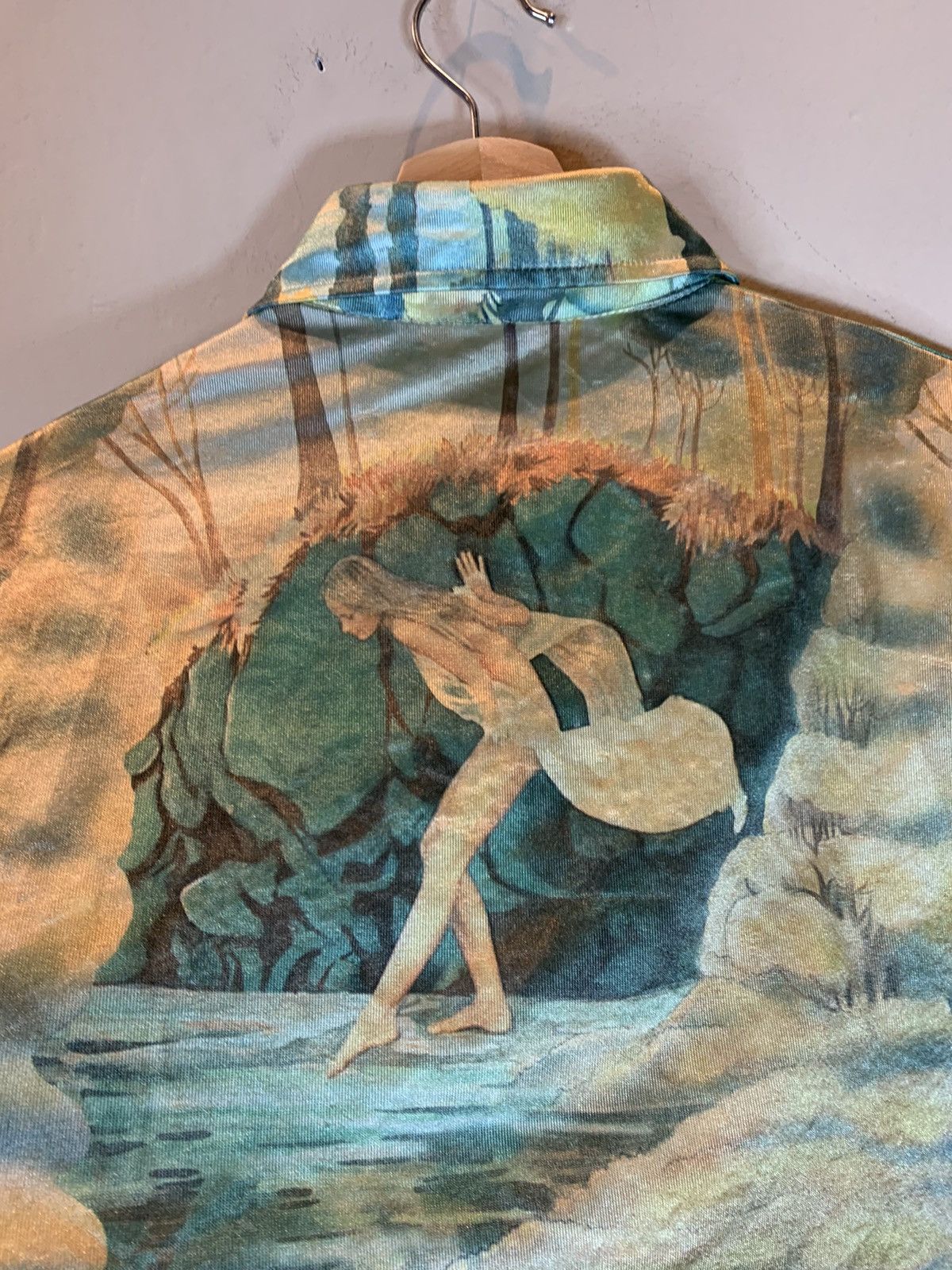 Kennington Ltd. × Vintage *RARE* Vintage 60’s Kennington Art Painting AOP Button Shirt Size US M / EU 48-50 / 2 - 8 Thumbnail