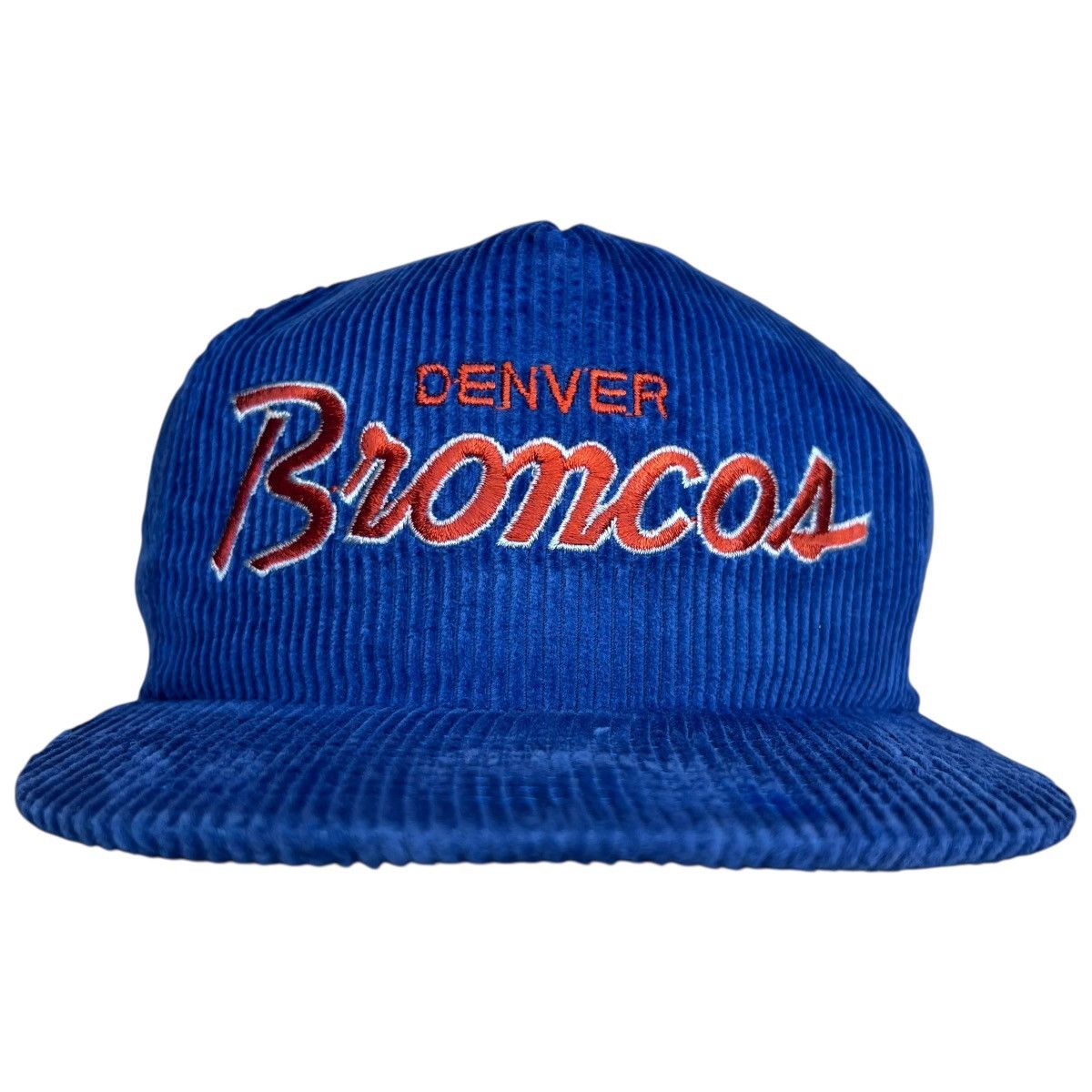Sports Specialties NFL Denver Broncos Blue Corduroy Script Sports Specialties Size ONE SIZE - 1 Thumbnail