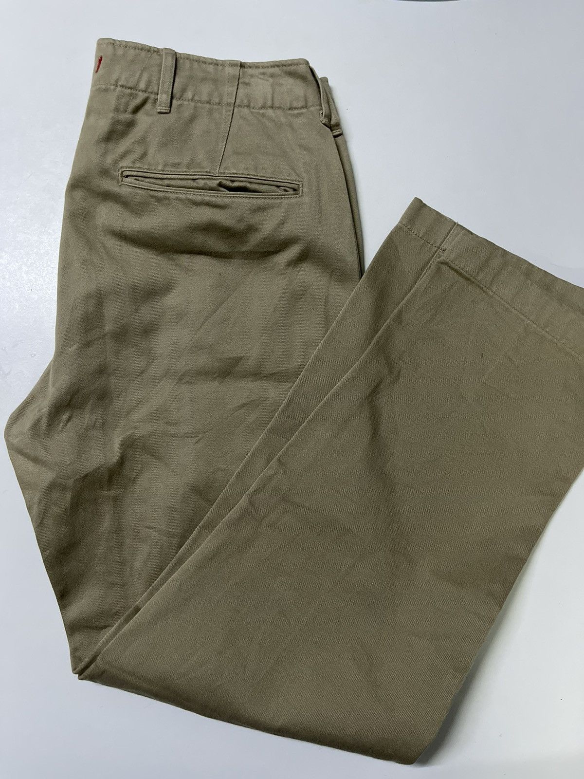 Japanese Brand ZABOU Japan Brand - Repro Vintage Khaki Chino Pants Size US 28 / EU 44 - 5 Thumbnail