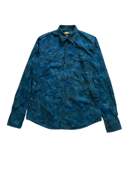 Hugo Boss Vintage Hugo Boss Slim Fit Button Up Shirt Size S Size US S / EU 44-46 / 1 - 1 Thumbnail