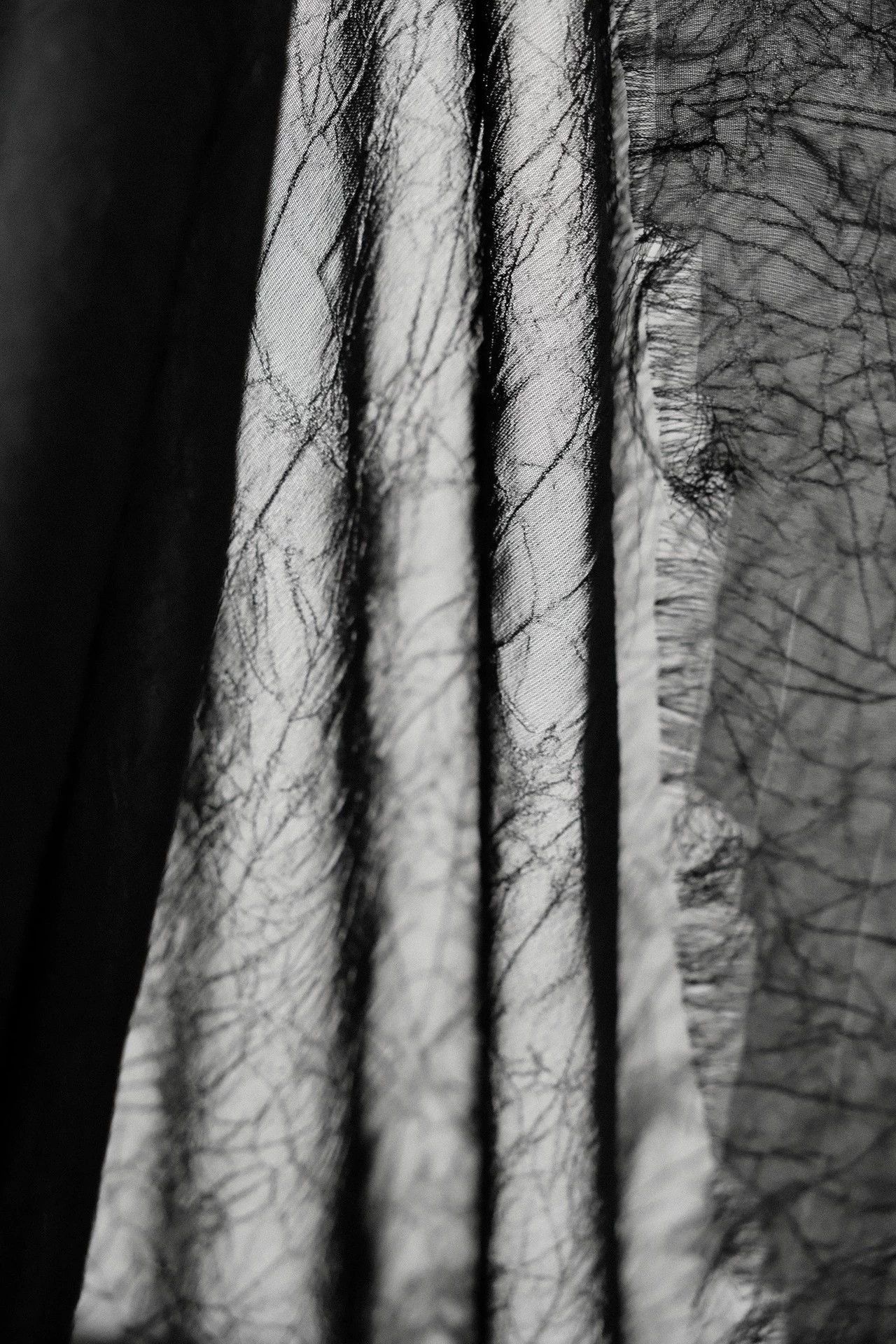 Yohji Yamamoto Yohji Yamamoto 05ss Archive Dead Leaf Butterfly Texture Dress Size XS / US 0-2 / IT 36-38 - 8 Thumbnail