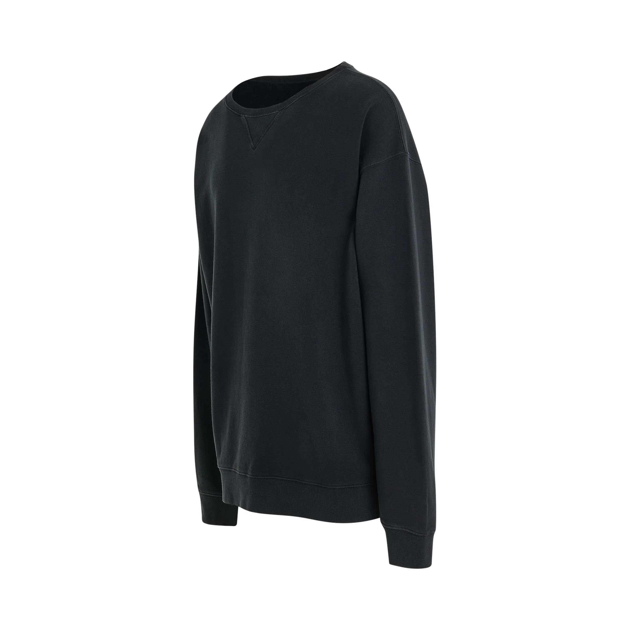 Maison Margiela o1mris0824 Oversized Sweatshirt in Black Size US S / EU 44-46 / 1 - 2 Thumbnail