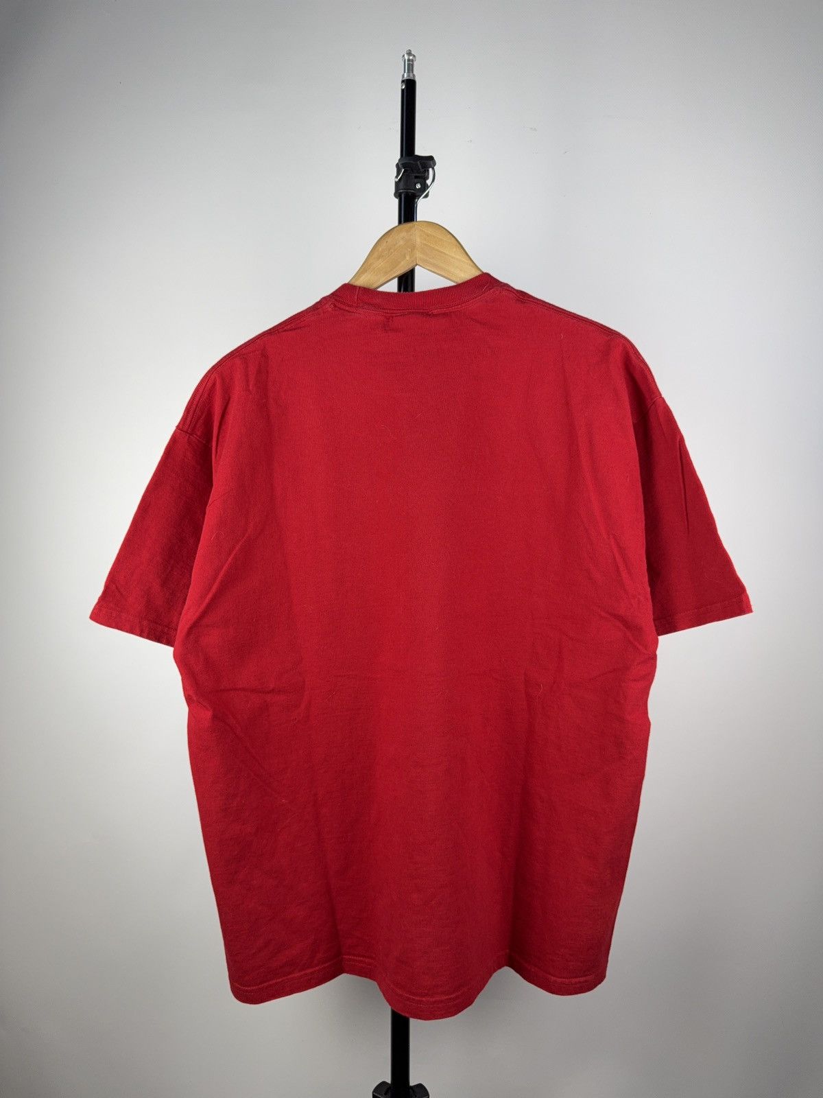 Disney × Vintage Vintage 90's Disney Mickey Mouse Happy Holidays T Shirt Size US L / EU 52-54 / 3 - 6 Thumbnail