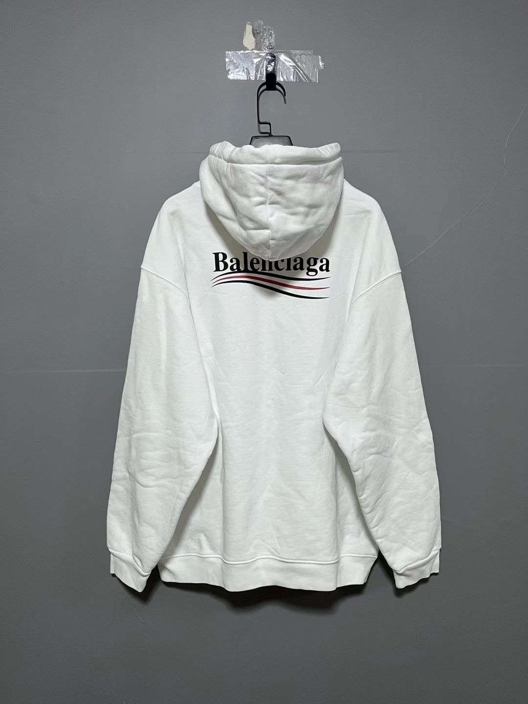 Balenciaga Balenciaga White Coke Hoodie 2501-Nextarrow Size US M / EU 48-50 / 2 - 2 Thumbnail