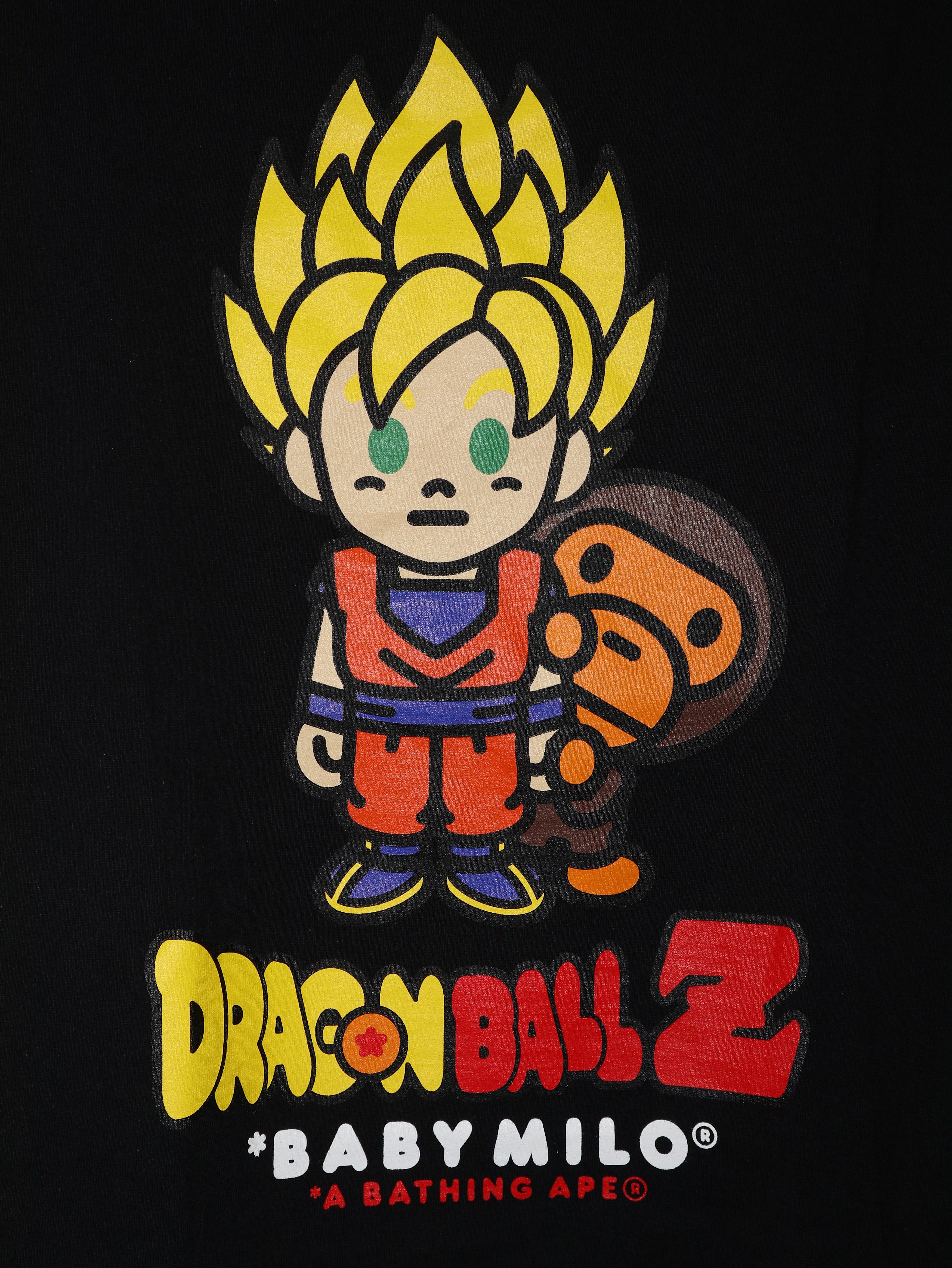 Bape Bape x Dragon Ball Z Super Saiyan Goku Baby Milo Tee 2017 Size US M / EU 48-50 / 2 - 2 Thumbnail