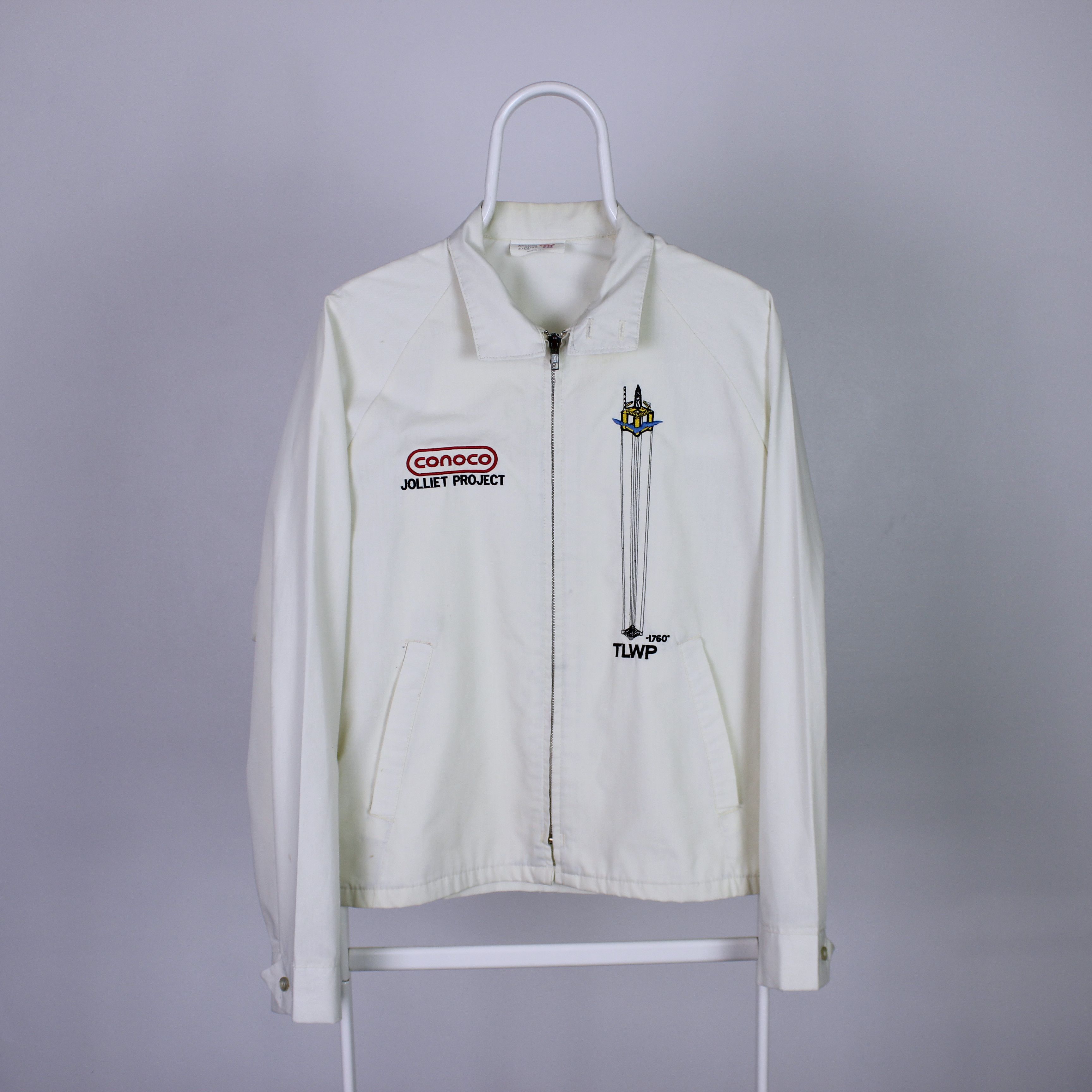Vintage Conoco King Louie light jacket made in USA jacket 80 90s Size US M / EU 48-50 / 2 - 3 Thumbnail