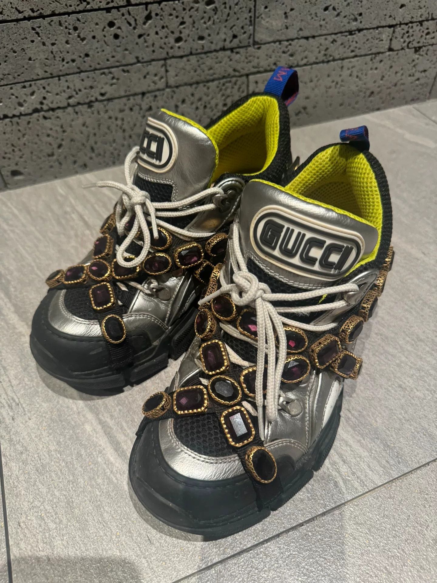 Gucci Gucci Runway Gem Detachable Dad Shoes Size US 7 / EU 40 - 1 Thumbnail