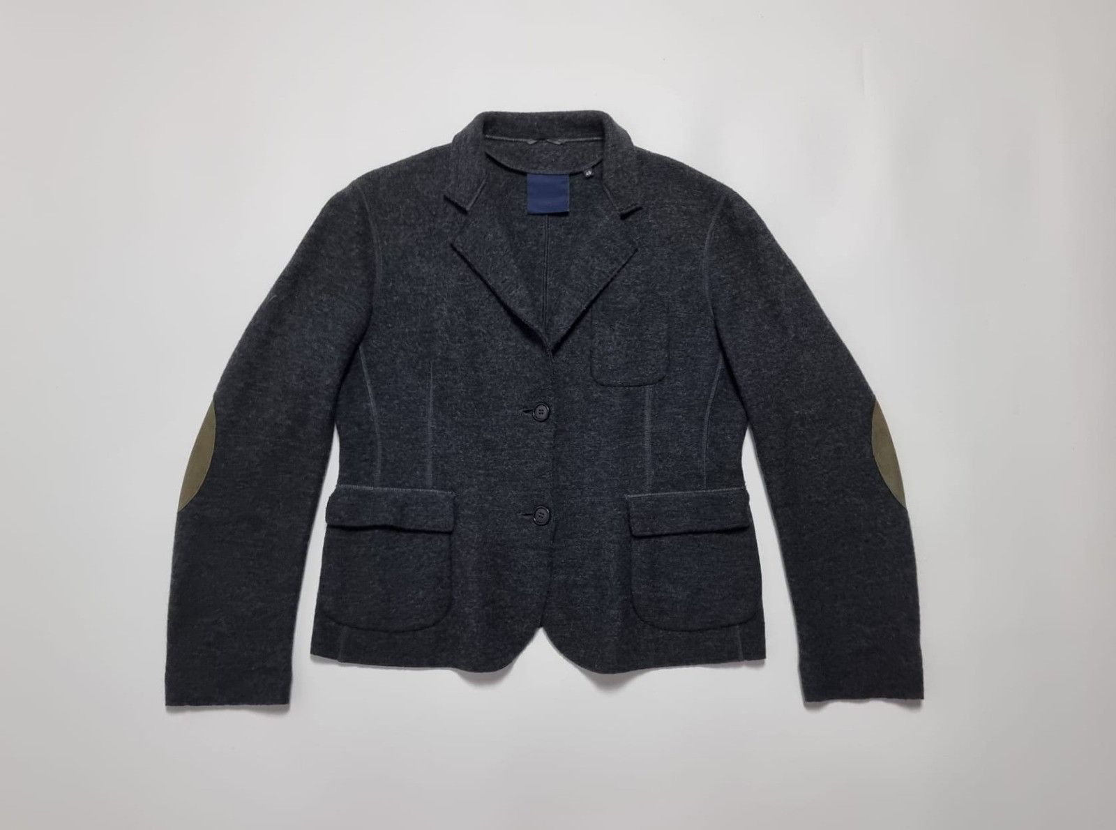 Aspesi Aspesi elegant wool blazer 48 L anthracite womens Size L / US 10 / IT 46 - 9 Thumbnail