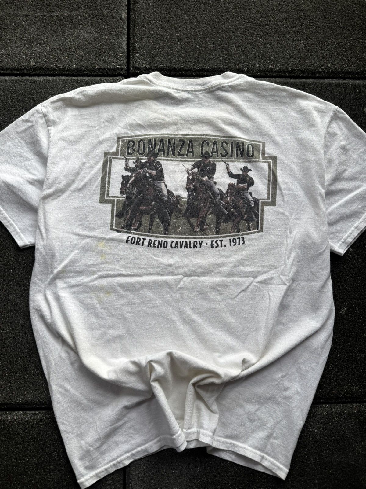 Vintage VINTAGE WESTERN TEE Size US XL / EU 56 / 4 - 4 Thumbnail