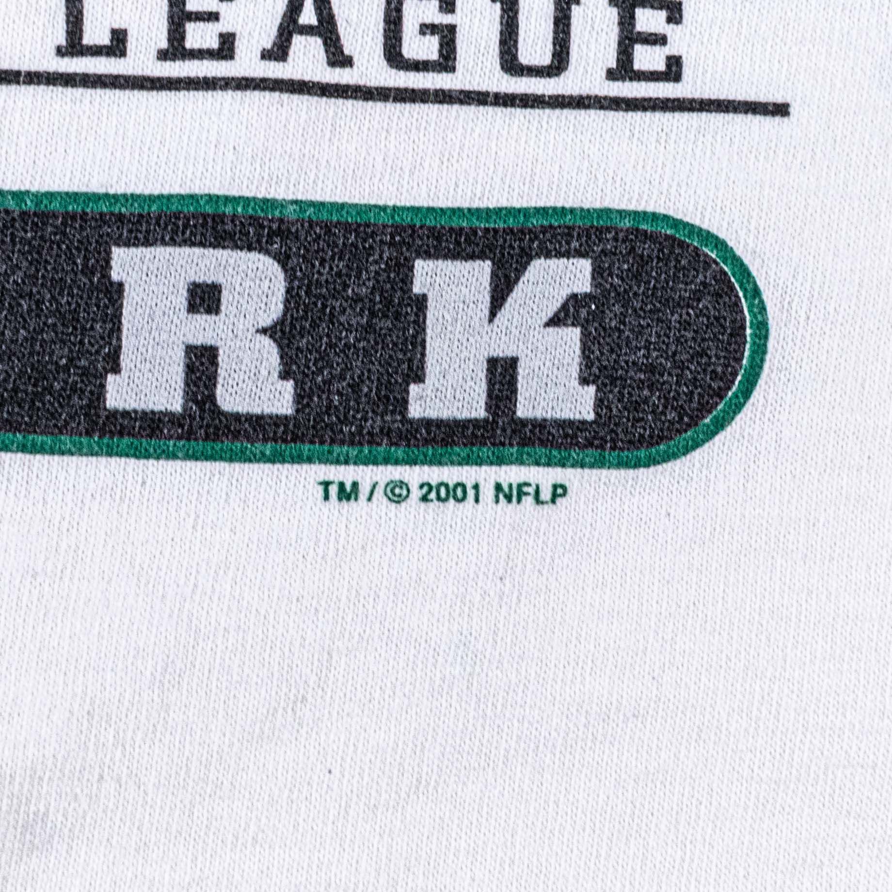 Vintage VTG New York Jets T-Shirt 2001 NFL Football Graphic Tee Y2K Size US XL / EU 56 / 4 - 7 Thumbnail