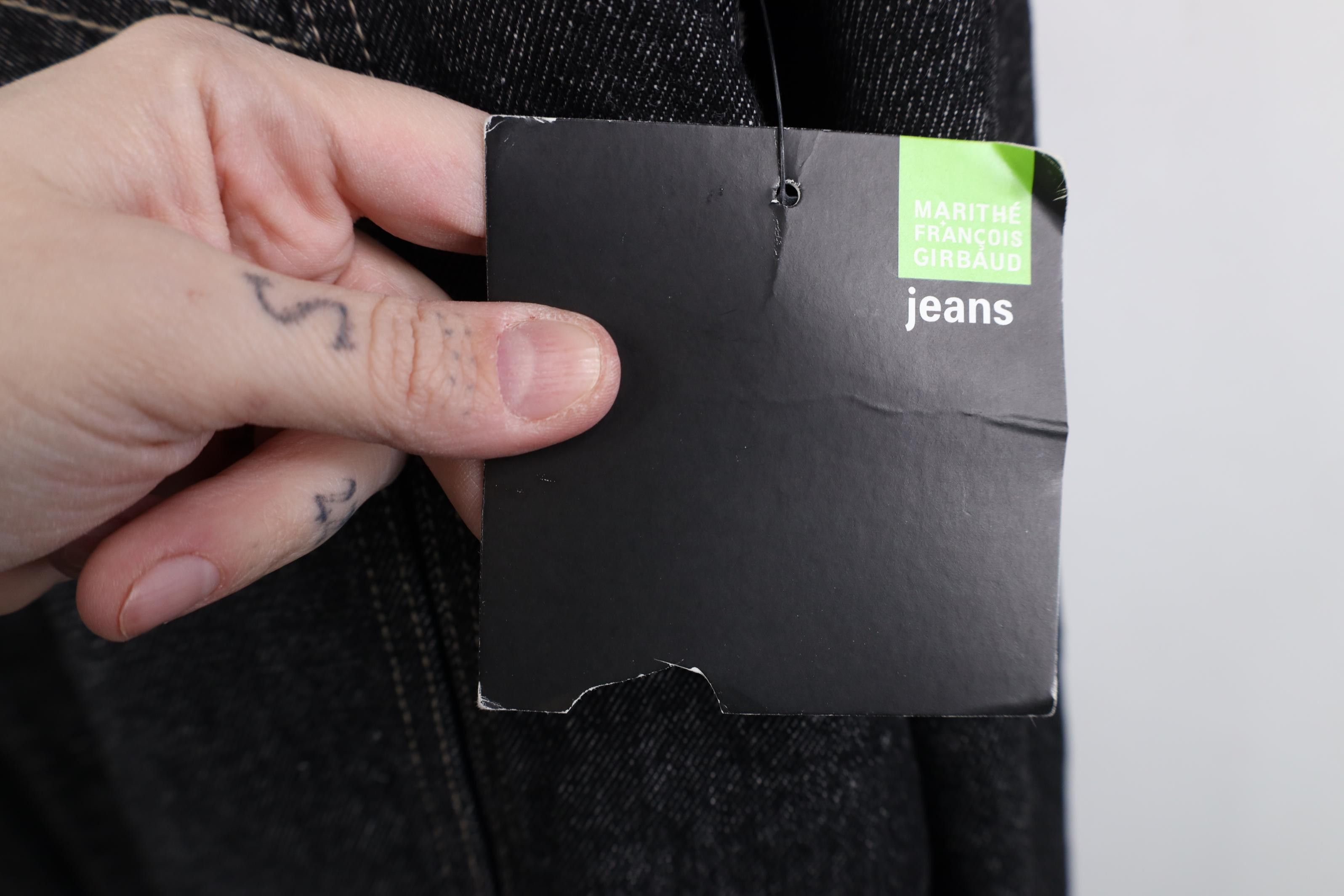 Marithe + Francois Girbaud Deadstock Vintage 90s Marithe Francois Girbaud Denim Jacket Size US L / EU 52-54 / 3 - 4 Thumbnail