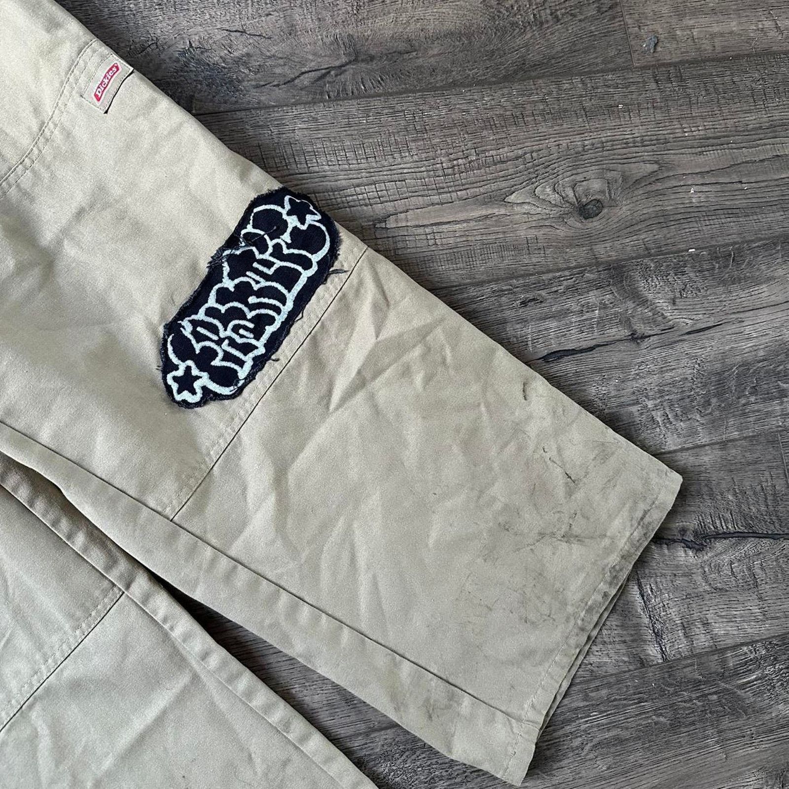 Dickies Frantic Graffiti Ski Skate Baggy Patch Dickies Pant Size US 38 / EU 54 - 5 Thumbnail