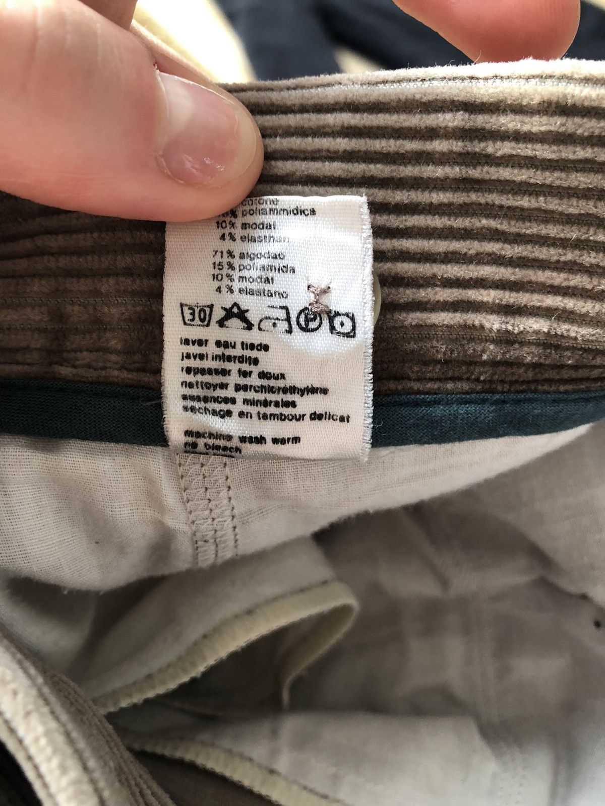 Lacoste × Vintage RARE LACOSTE VINTAGE CORDUROY QUALITY PANTS Size US 36 / EU 52 - 5 Thumbnail