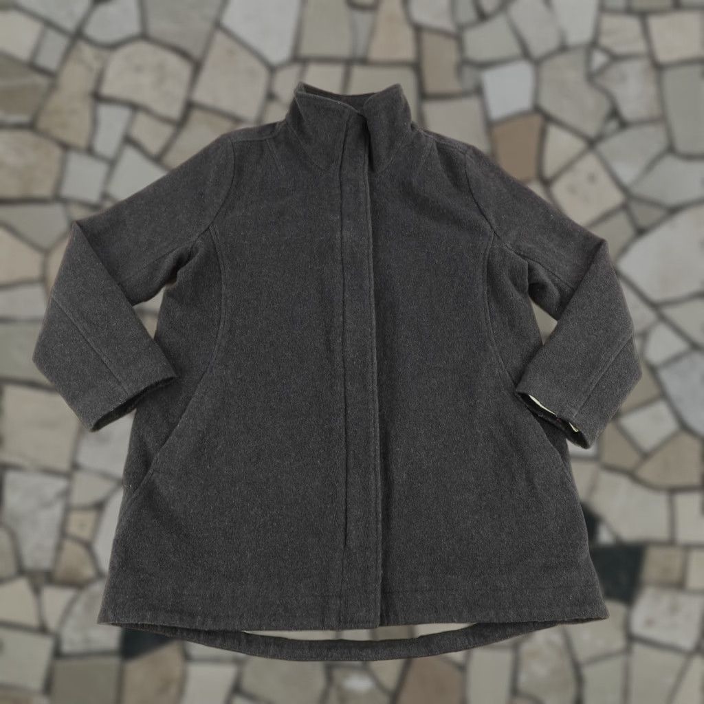 Pendleton Pendleton Jacket Womens Large Wool Blend Striped Lining Winter Coat Zip Up Size L / US 10 / IT 46 - 1 Thumbnail