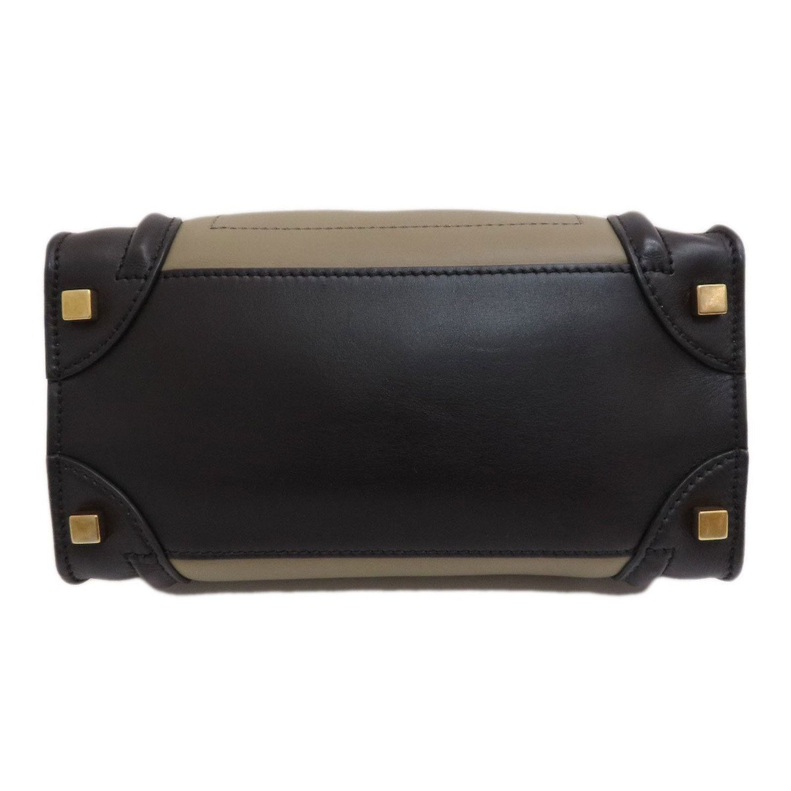 Celine Nano Luggage Tote TriColor handbag