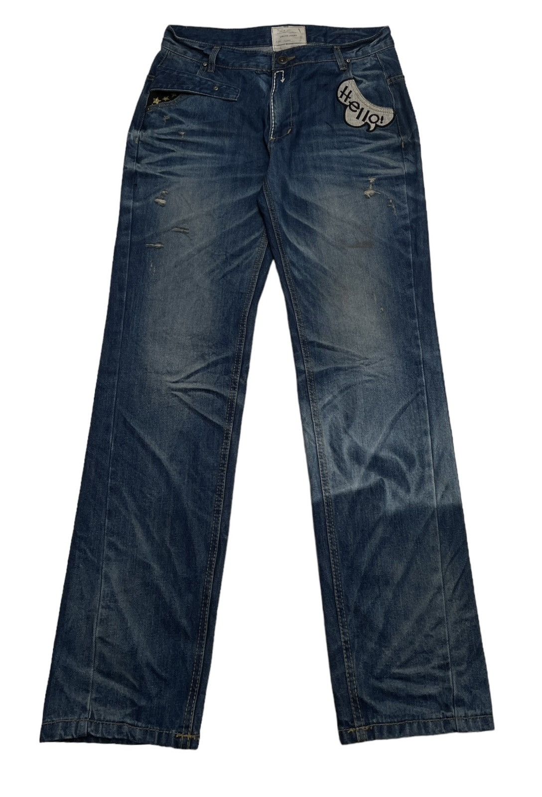 If Six Was Nine × Japanese Brand Rare Design Vintage Japanese Brand Lolita Jeans 1990s Size US 34 / EU 50 - 1 Thumbnail