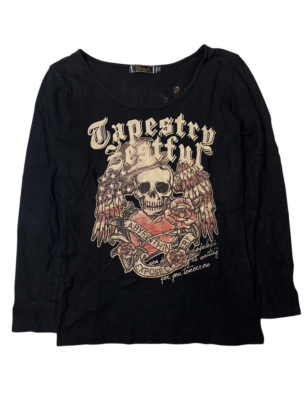 Hysteric Glamour 2000's Galyge Morality Labyrinth Tribal Longsleeve Size US S / EU 44-46 / 1 - 1 Thumbnail