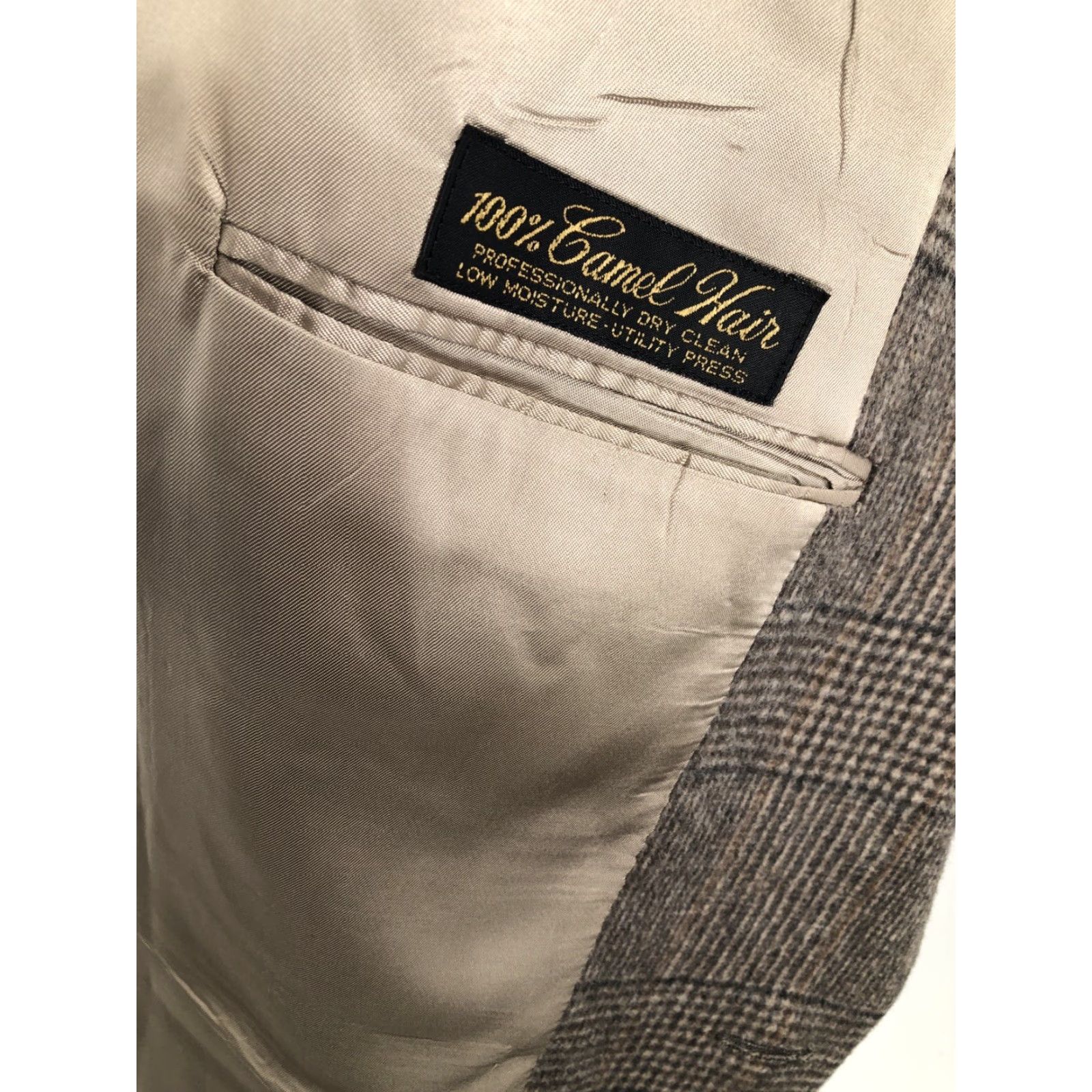 Hart Schaffner Marx Hart Schaffner Marx Blazer - Camel Hair - Mens 40 - Brown - Jacket Size 40R - 8 Thumbnail