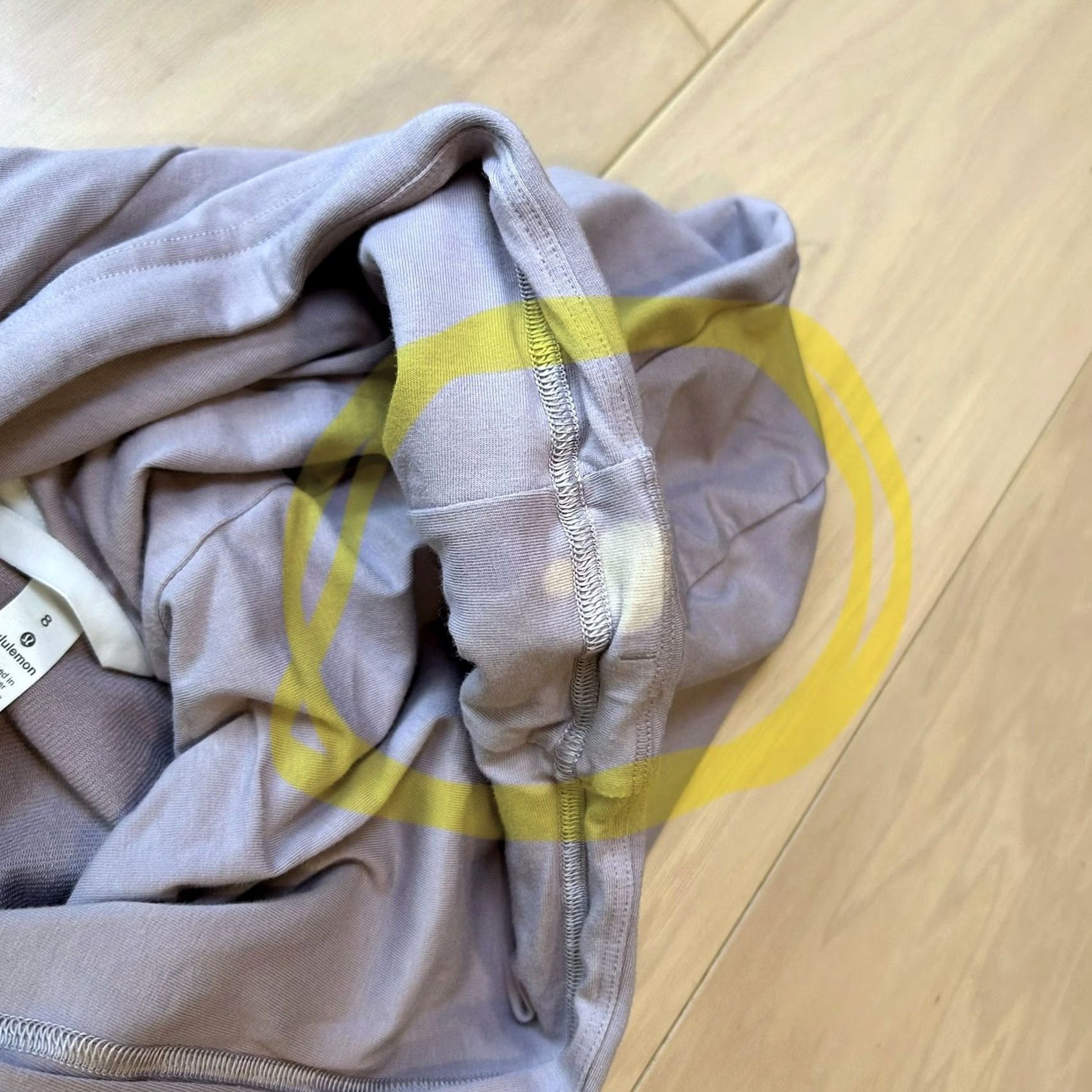 Lululemon Lululemon Twisted & Tucked Pullover Hoodie Women's 8 Pink Long Sleeve Regular Fit, Hooded Casual Activewear, Stain (Interior) Size M / US 6-8 / IT 42-44 - 6 Thumbnail
