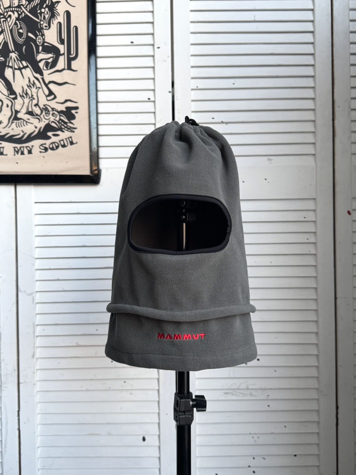 Mammut Vintage Mammut Polartec Wind Pro Balaclava Fleece Hat 3-in-1 Size ONE SIZE - 1 Thumbnail
