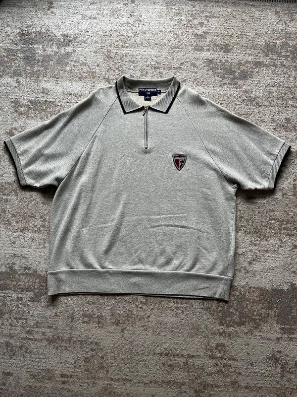 Polo Ralph Lauren Ralph Lauren Polo Sport Polo Shirt Sweatshirt Rugby 1990s Size US XL / EU 56 / 4 - 1 Thumbnail