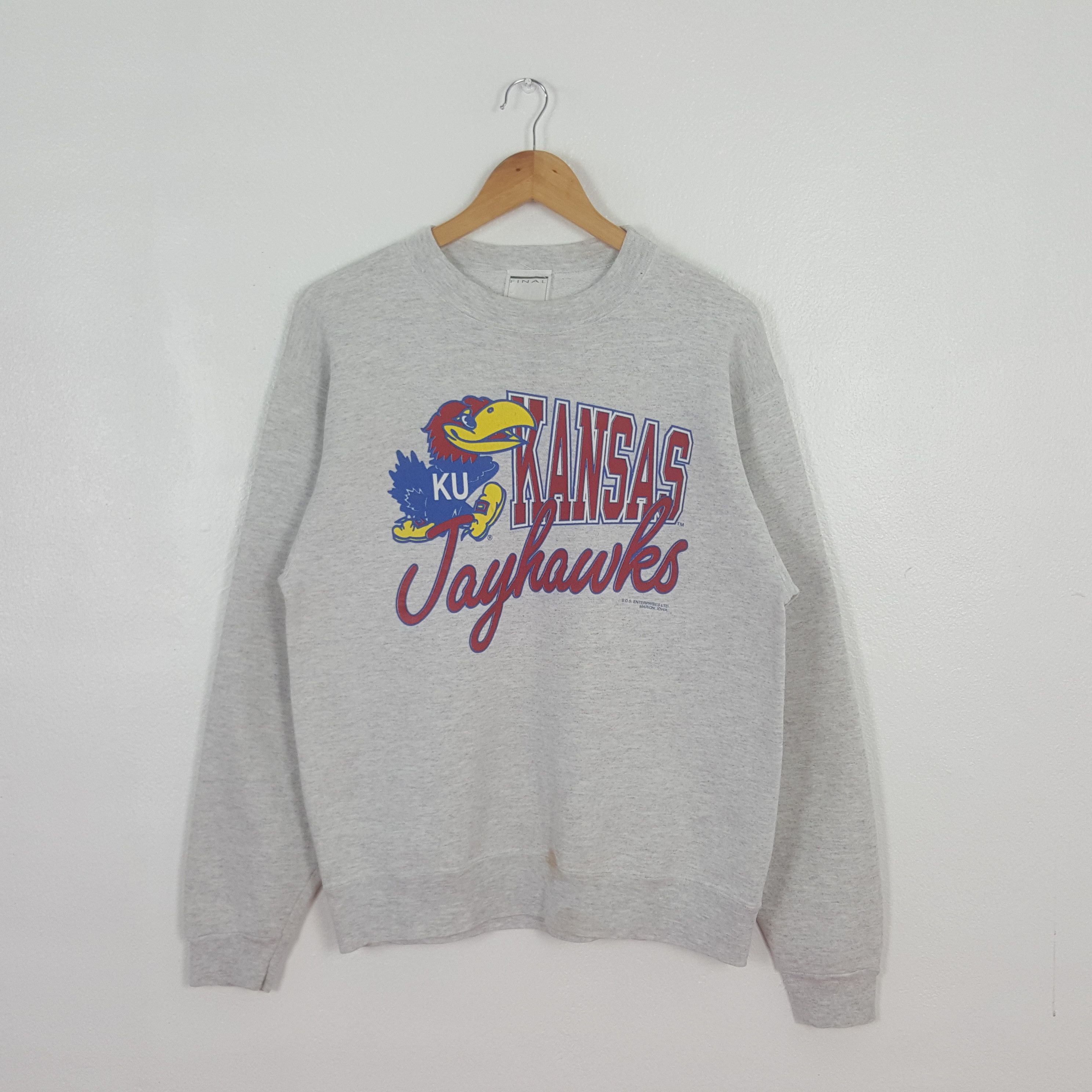 NFL Vintage Kansas Jayhawks American Football Sweatshirt C315N15 Size US S / EU 44-46 / 1 - 1 Thumbnail