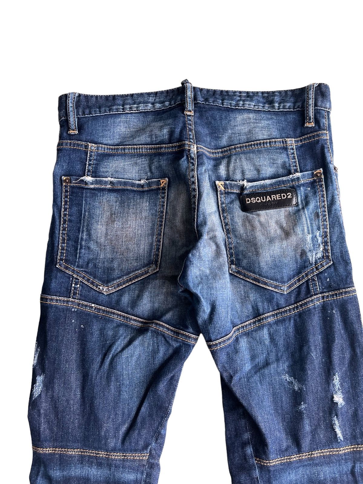 Dsquared2 2017 DSQUARED2 🇮🇹 Tidy Biker Jeans Denim Distressed Size US 28 / EU 44 - 6 Thumbnail