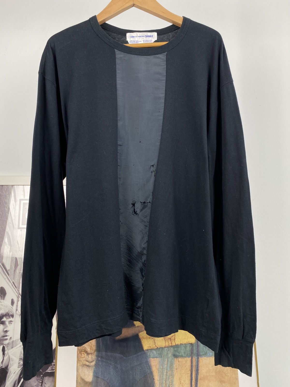 Comme des Garcons Vintage 1992 Comme des Garcons Shirt Inlay Shirt Size US L / EU 52-54 / 3 - 2 Thumbnail