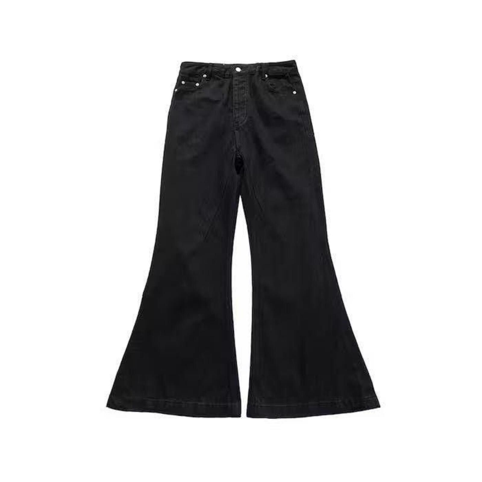 Jean Black Opium Baggy Flare jeans Size US 28 / EU 44 - 3 Thumbnail