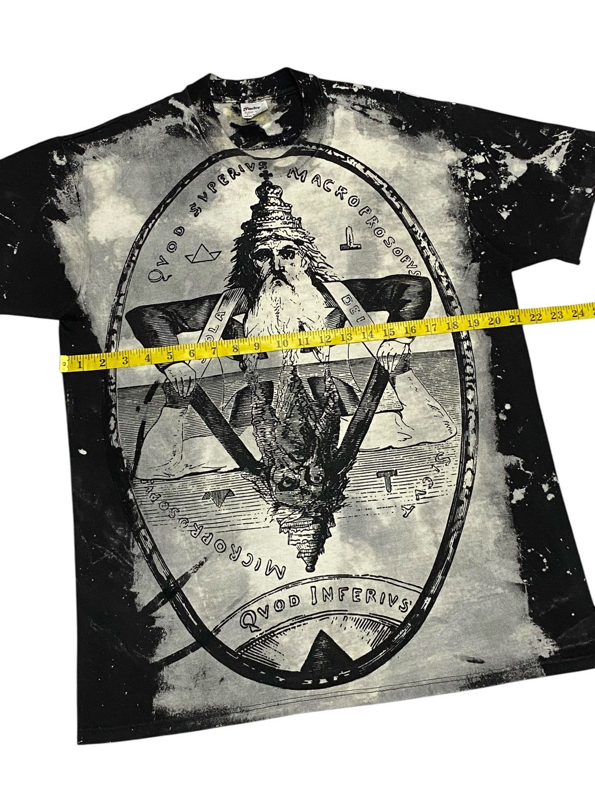 Vintage Rare🔥Vintage 90s Abstract Wizard Mosquitohead Double Sided Size US L / EU 52-54 / 3 - 12 Thumbnail