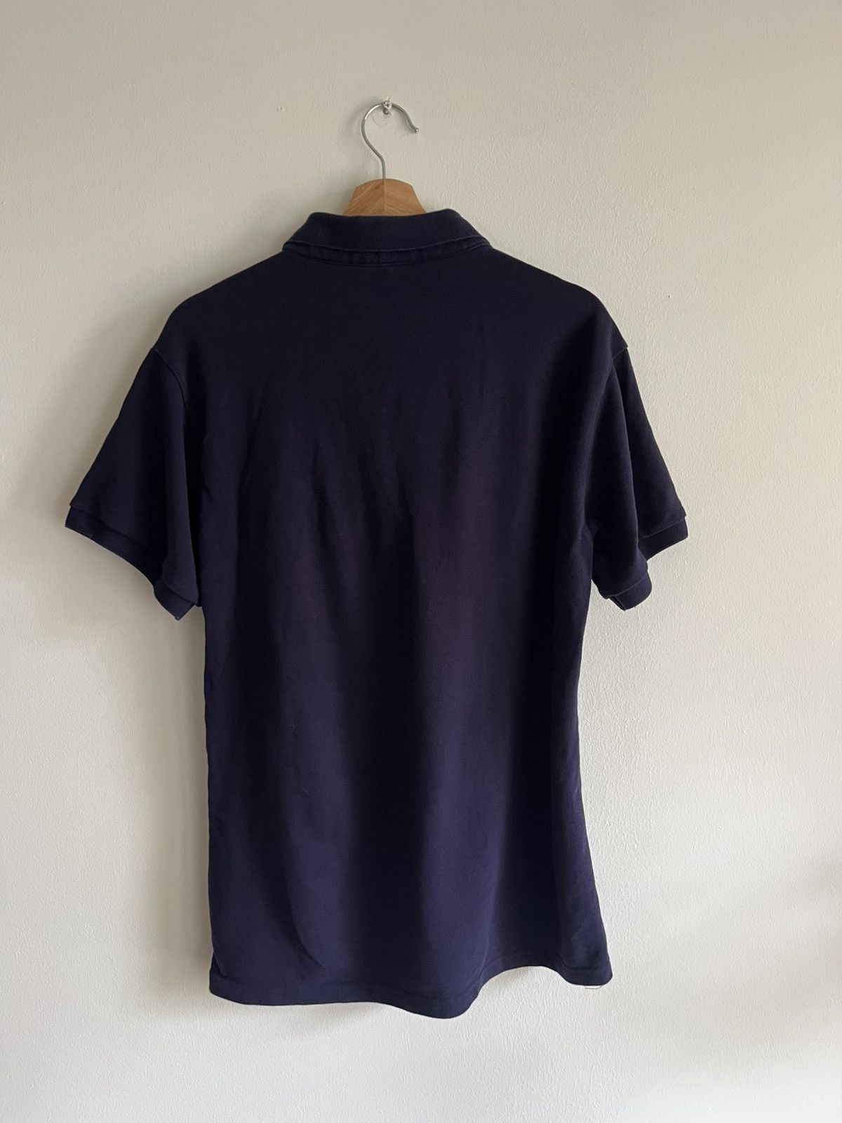 Vintage Vintage Minimalist Navy Polo A.P.C. Acne Ralph Benetton Size US M / EU 48-50 / 2 - 2 Thumbnail