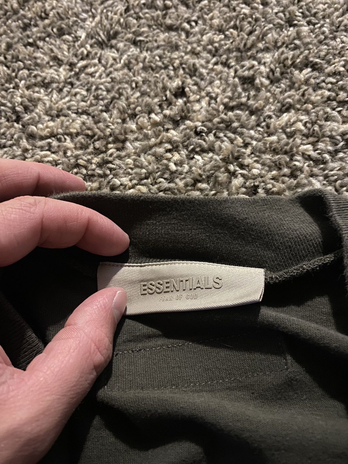 Fear of God Fear of God Essentials Grey Short Sleev Size US L / EU 52-54 / 3 - 5 Thumbnail