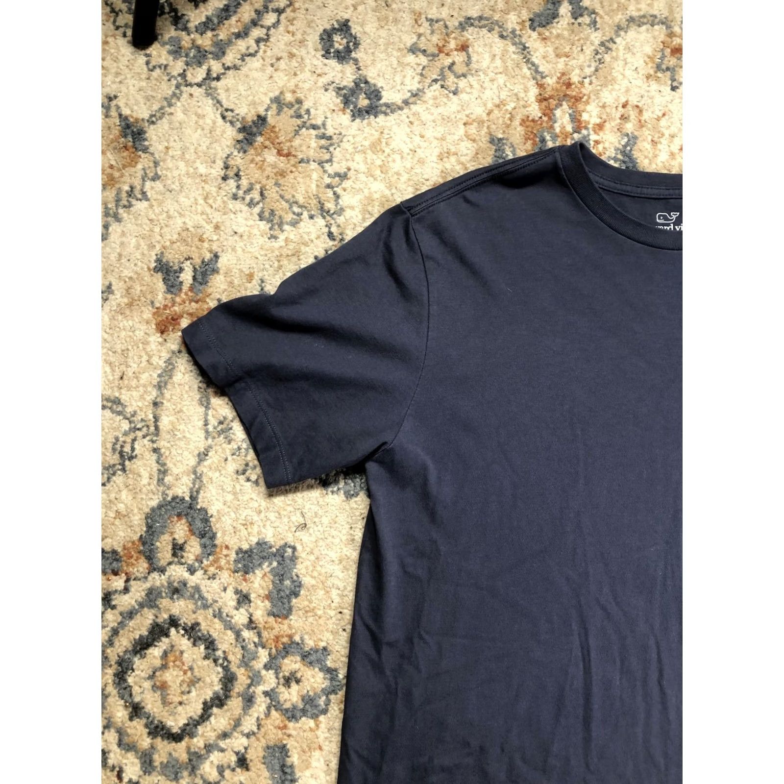 Vineyard Vines Vineyard Vines Shirt Mens Small Blue Pocket Martha's Vineyard Neon Graphic Tee Size US S / EU 44-46 / 1 - 3 Thumbnail