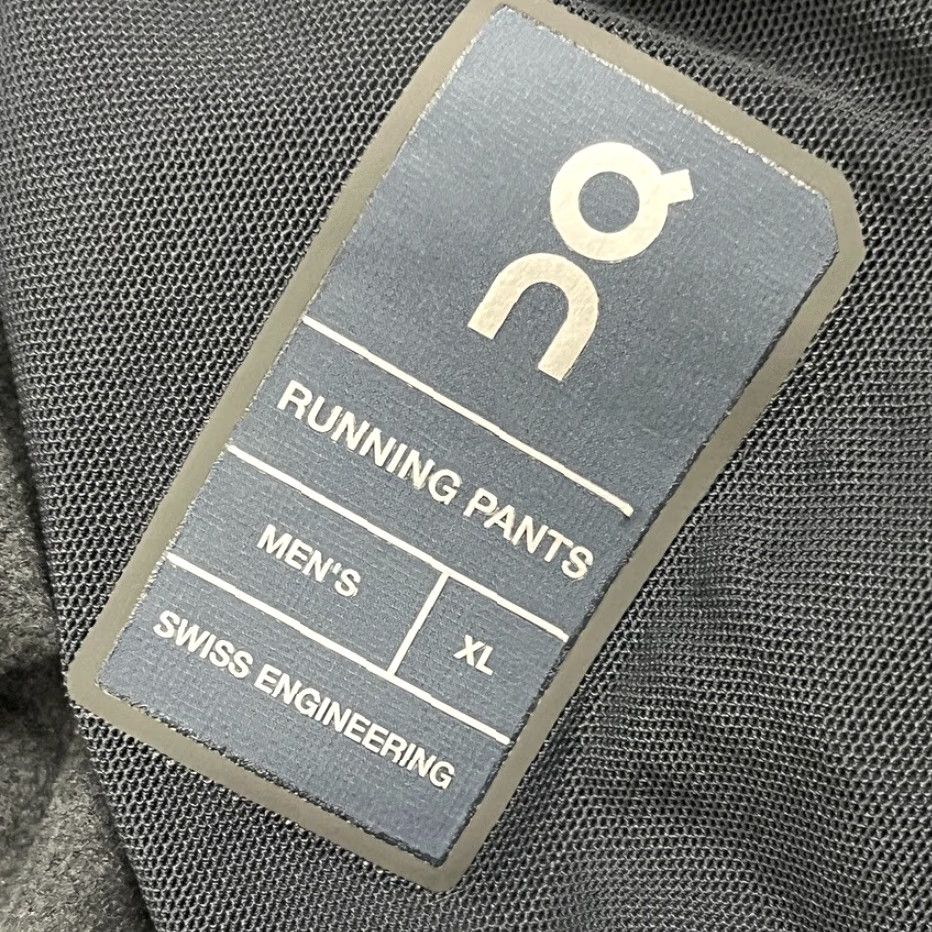 Vintage ON Running Pants Mens XL Blue Gray Active Swiss Performance Tights Ankle Zip Regular Rise 31 Inseam Long-For-Search Size US 36 / EU 52 - 2 Thumbnail