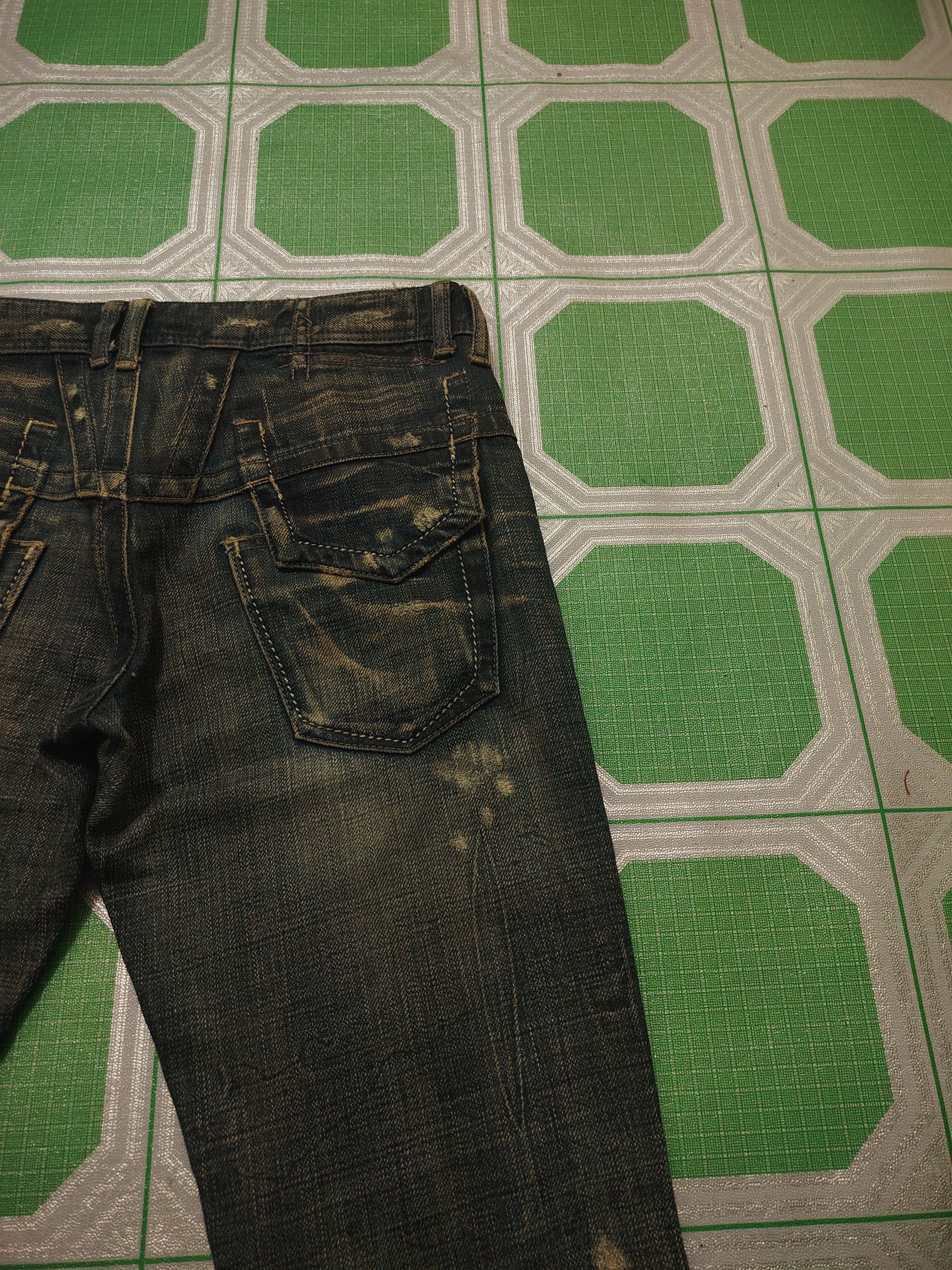Marithe + Francois Girbaud Rare!!! Le Jean De Marithe Francois Girbaud disstress jeans Size US 30 / EU 46 - 16 Thumbnail
