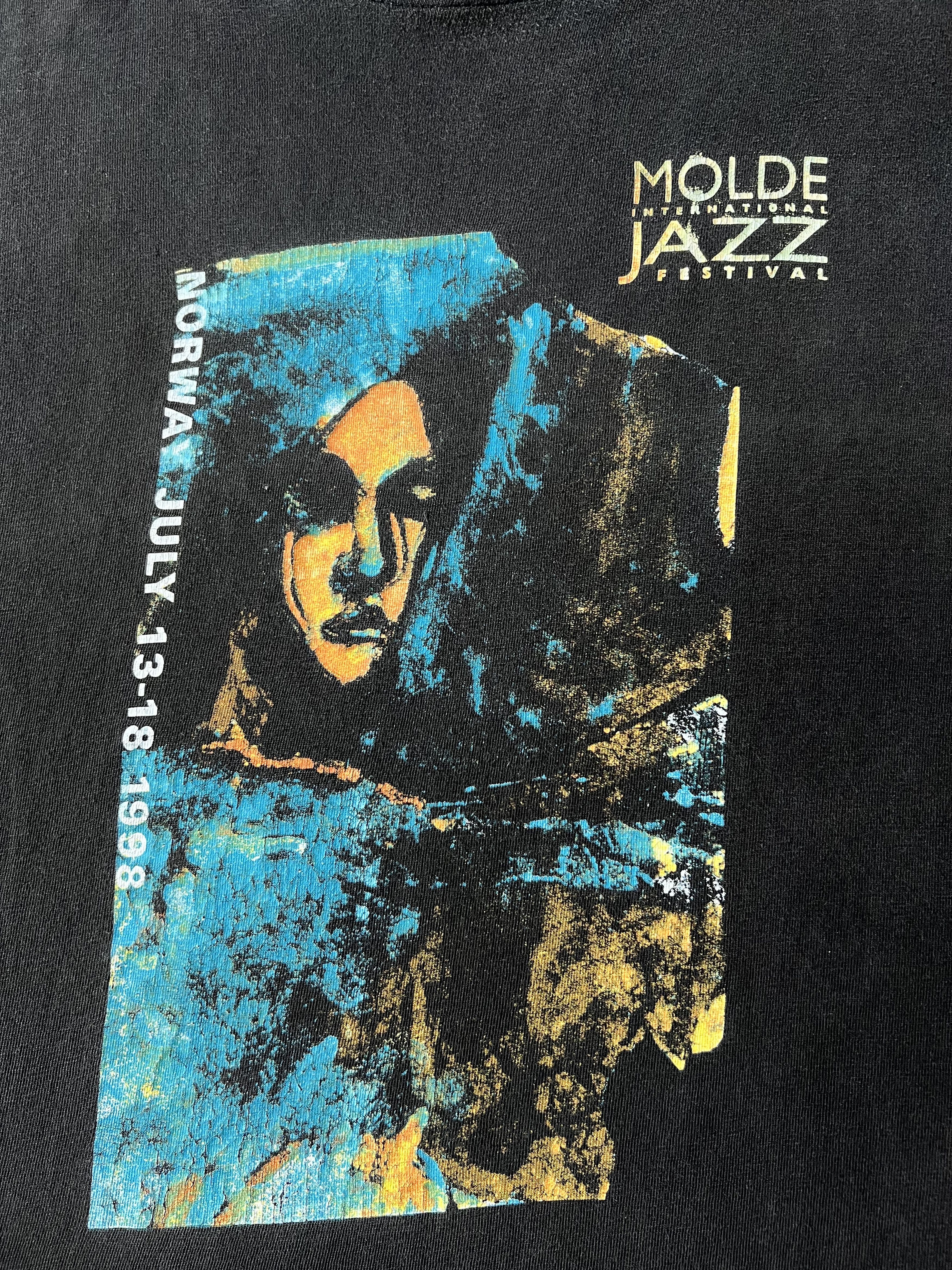 Vintage Vintage 1998 Molde International Jazz Festival MIJF T-shirt Size US XL / EU 56 / 4 - 4 Thumbnail