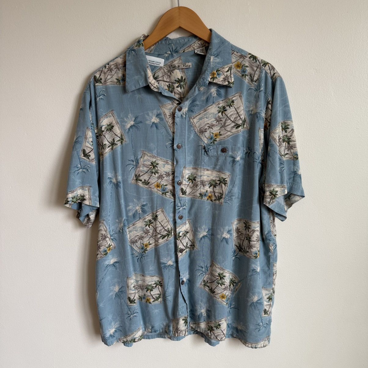 Vintage Vintage Batik Bay Hawaiian Shirt XL Palm Tree Beach Print Size US XL / EU 56 / 4 - 2 Thumbnail