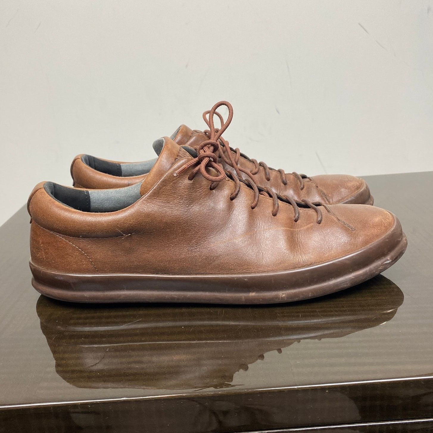 Camper Camper Chasis Casual Brown Lace Up Shoes Men's 41 US 8 Size US 8 / EU 41 - 3 Thumbnail