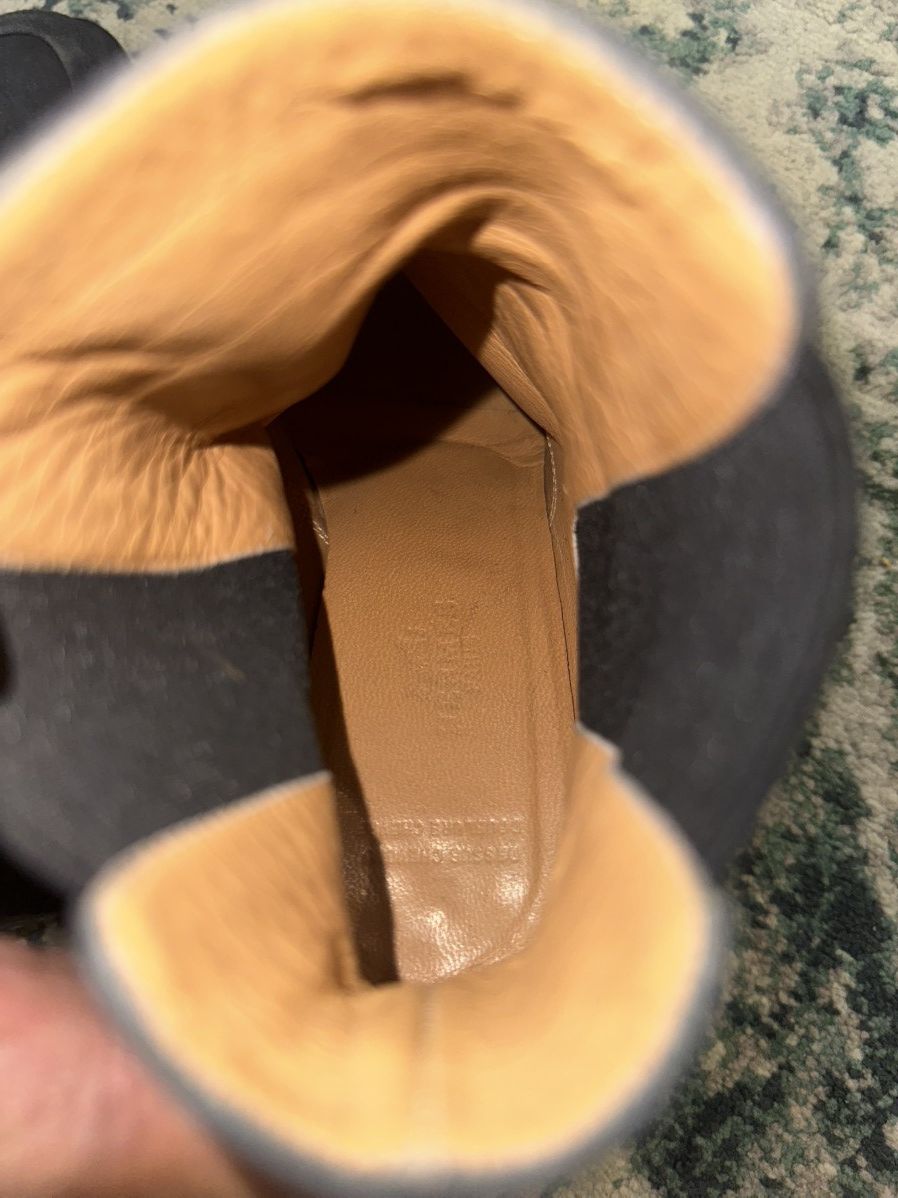 Hermes Hermes Leather Suede Ankle Boots Womens Size 36.5 Authentic Size US 6.5 / IT 36.5 - 11 Thumbnail