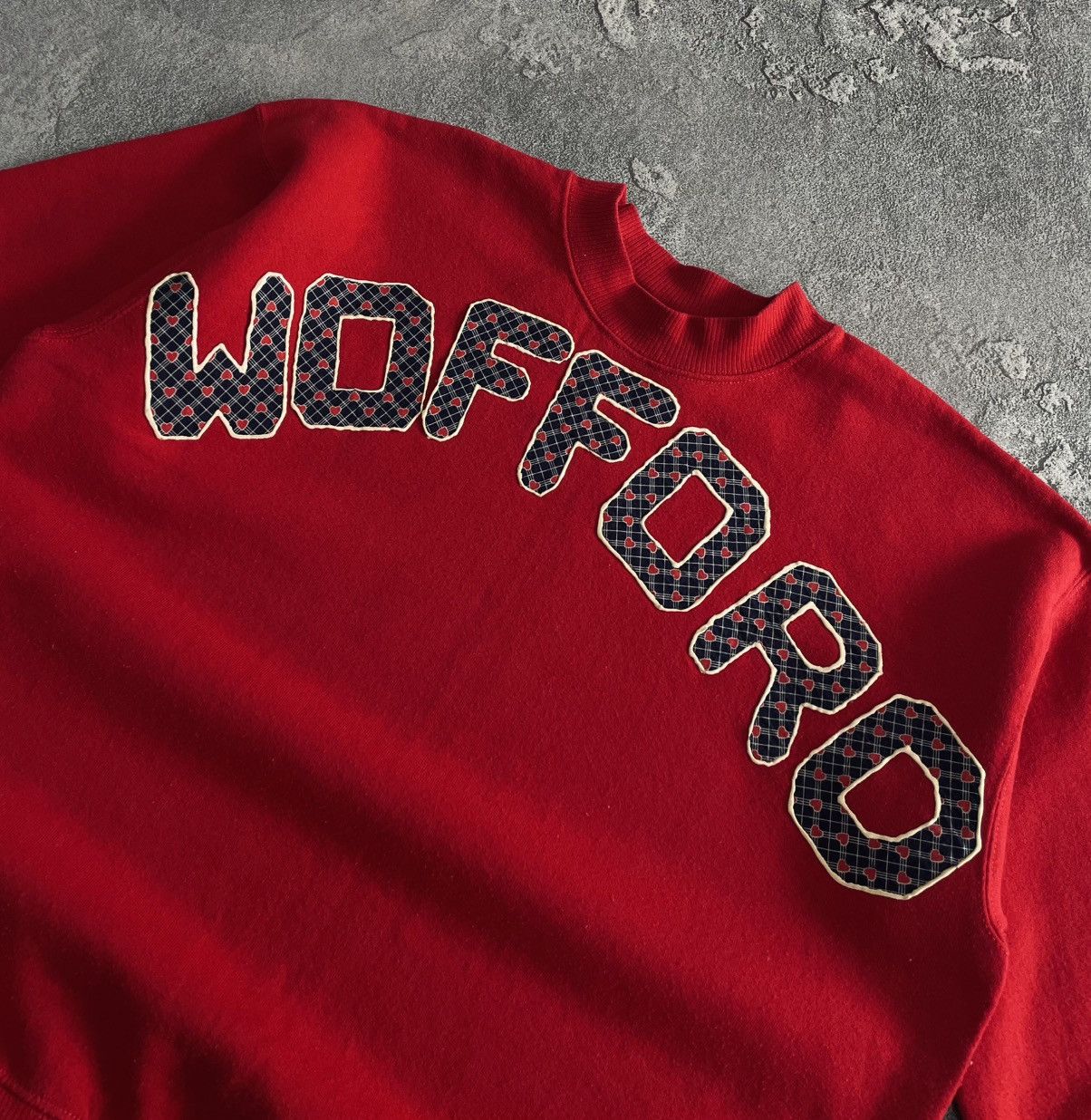 Lee Vintage 90’s LEE Wofford College USA Oversized Sweatshirt Size US XL / EU 56 / 4 - 3 Thumbnail