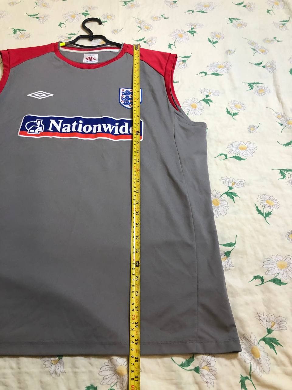 Umbro England Training Football Sleeveless Shirt Jersey Umbro Size US XXL / EU 58 / 5 - 6 Thumbnail
