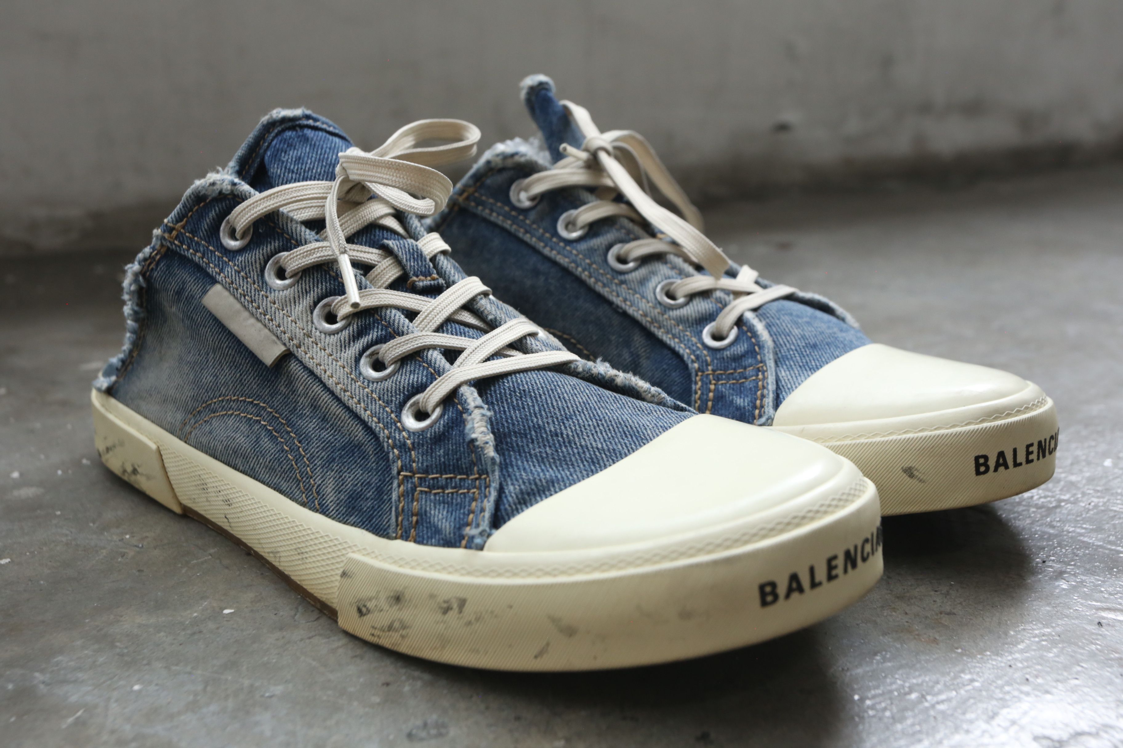 Balenciaga Balenciaga - S/S 23 - Paris Denim Mule Sneakers Size US 9 / EU 42 - 2 Thumbnail