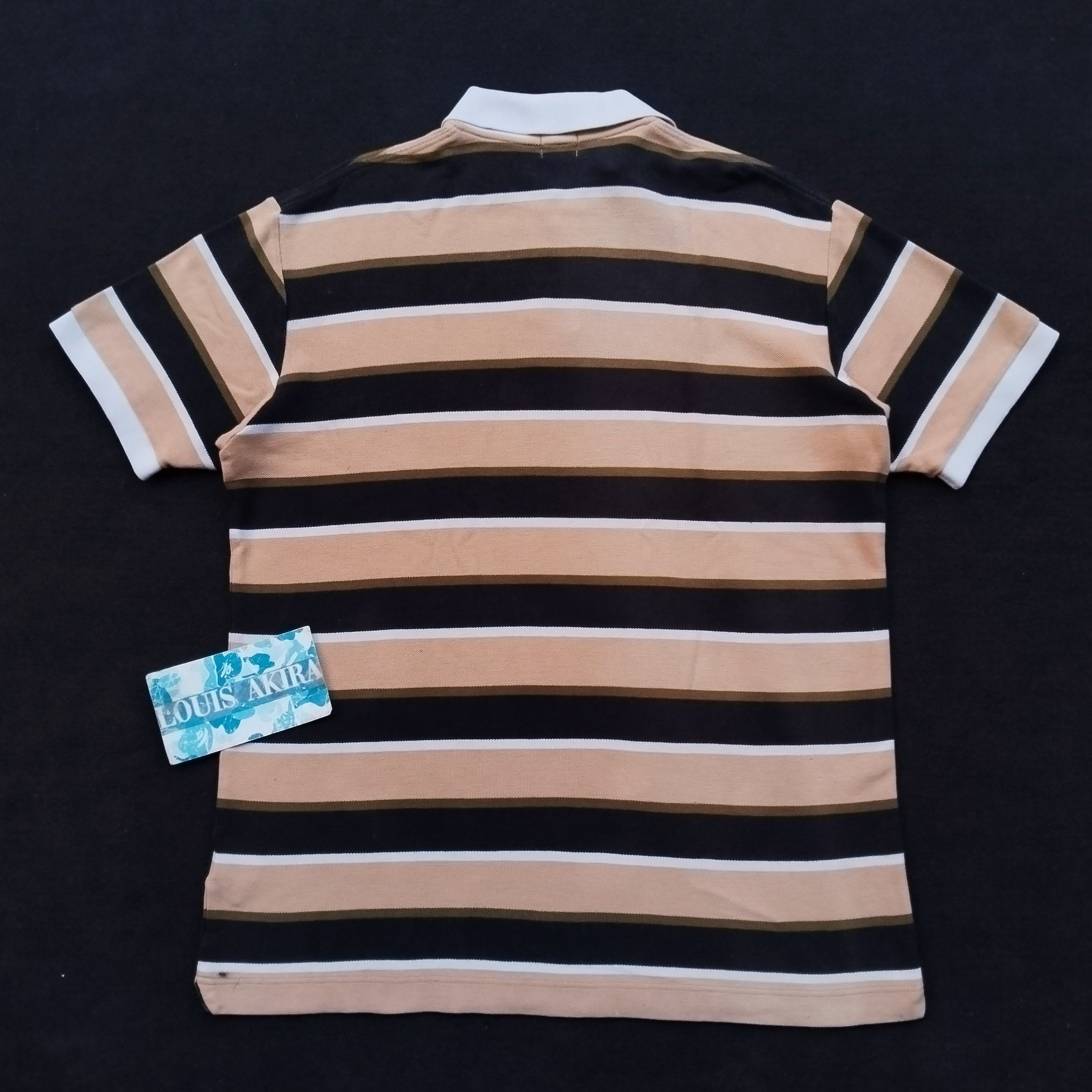 2007 Bape Stripe Polo