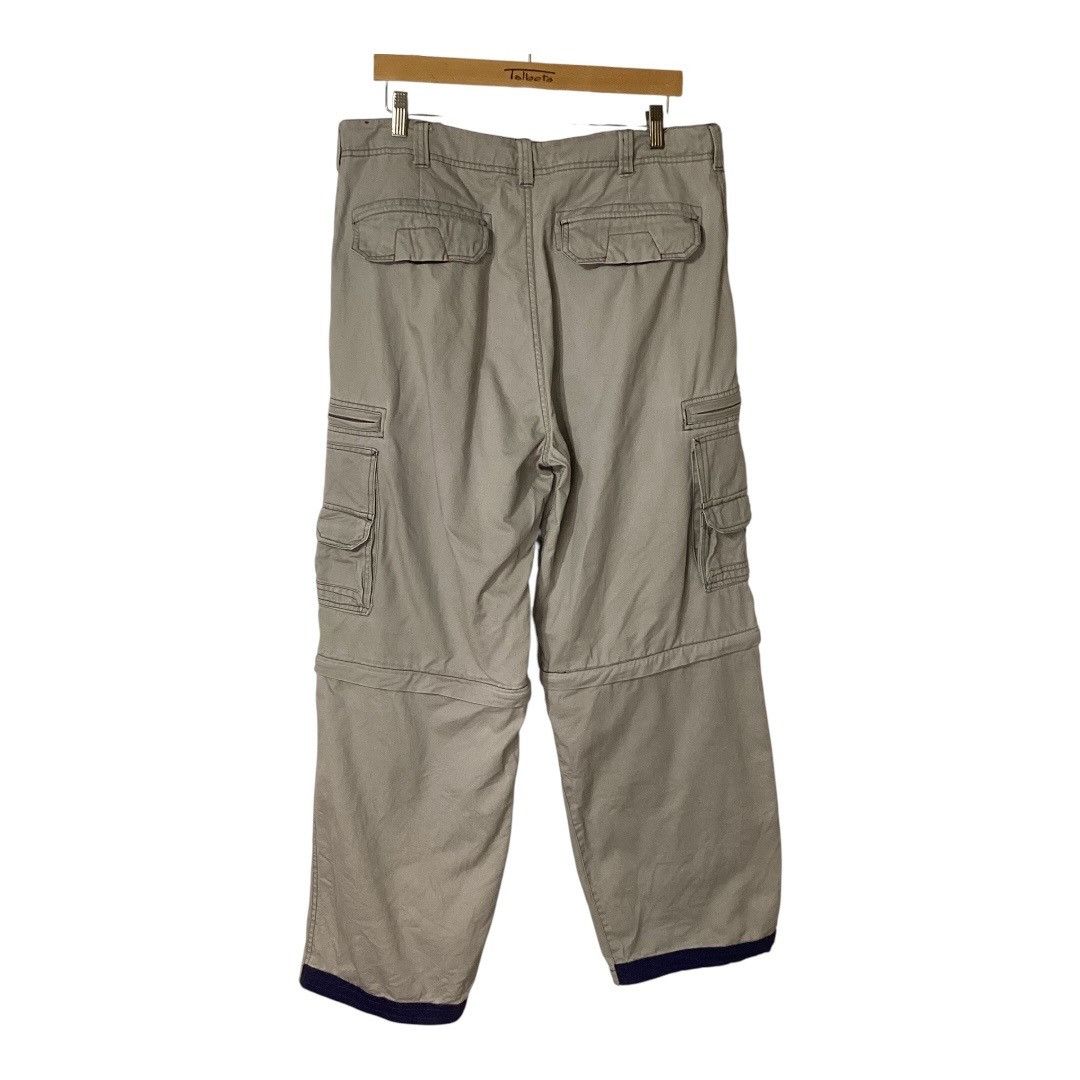 Bugle Boy Vintage Bugle Boy Hybrid Cargo Pants / Shorts Zip-Off Legs S Size US 36 / EU 52 - 2 Thumbnail
