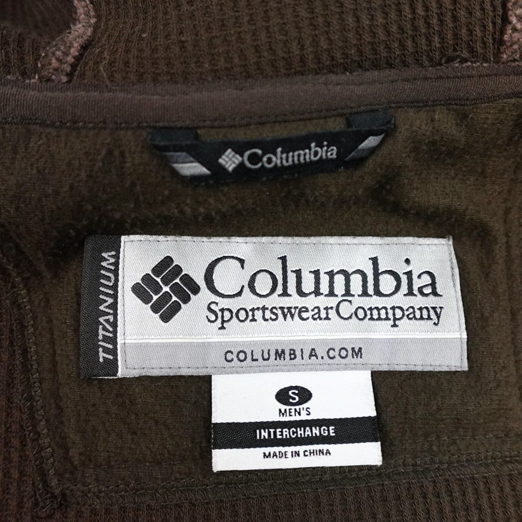 Vintage Columbia Titanium Fleece Jacket Mens Small Brown Hooded Full Zip Sherpa Plaid Jacket Regular Size S Brown Mens Col umbia Titanium 3-in-1? Size US S / EU 44-46 / 1 - 6 Thumbnail