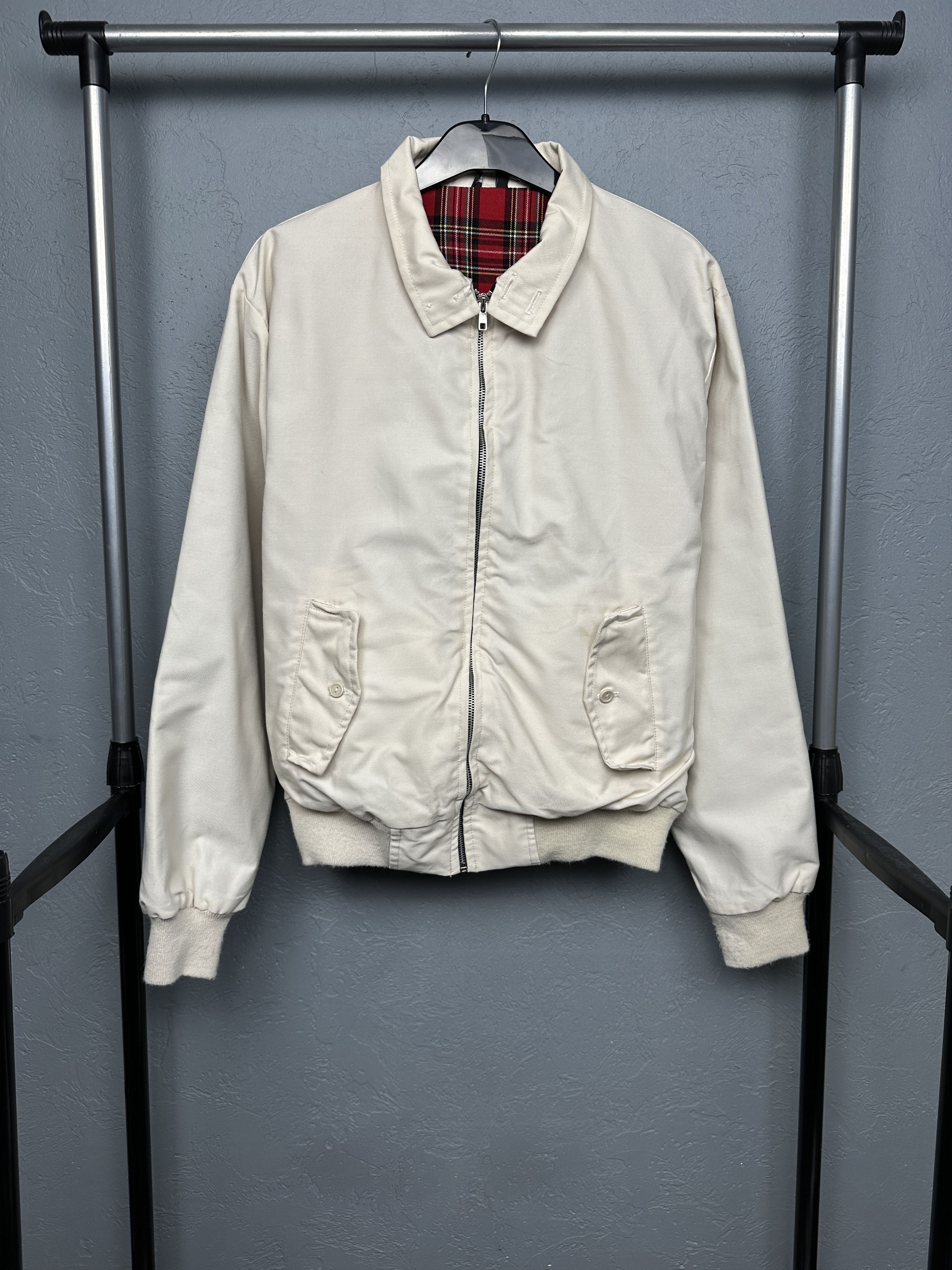 New England Outerwear Vintage England Plaid Lined Collared Bomber Jacket Size US L / EU 52-54 / 3 - 1 Thumbnail