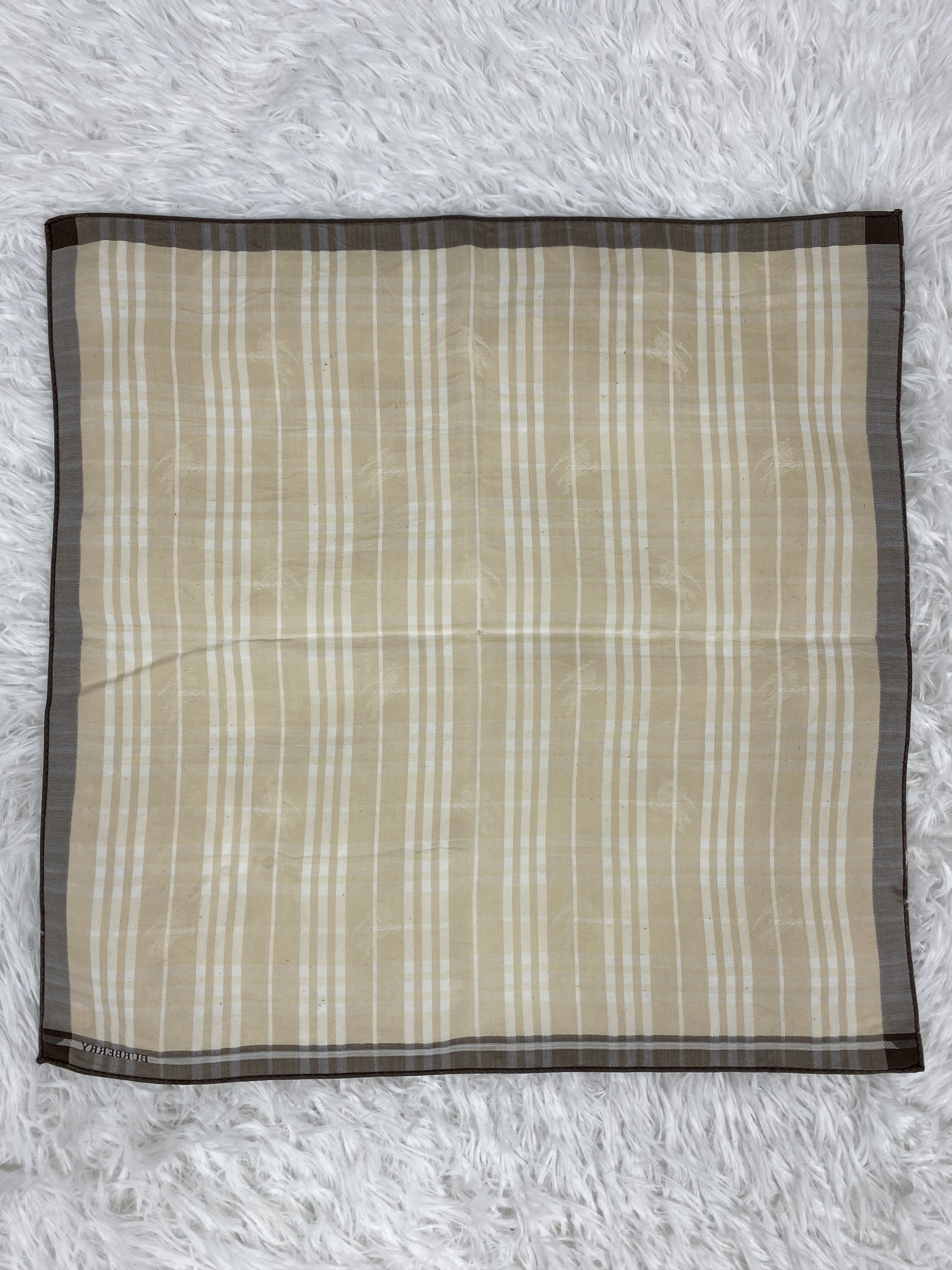 Burberry Vintage Burberry Handkerchief Neckerchief PH0474 Size ONE SIZE - 4 Thumbnail