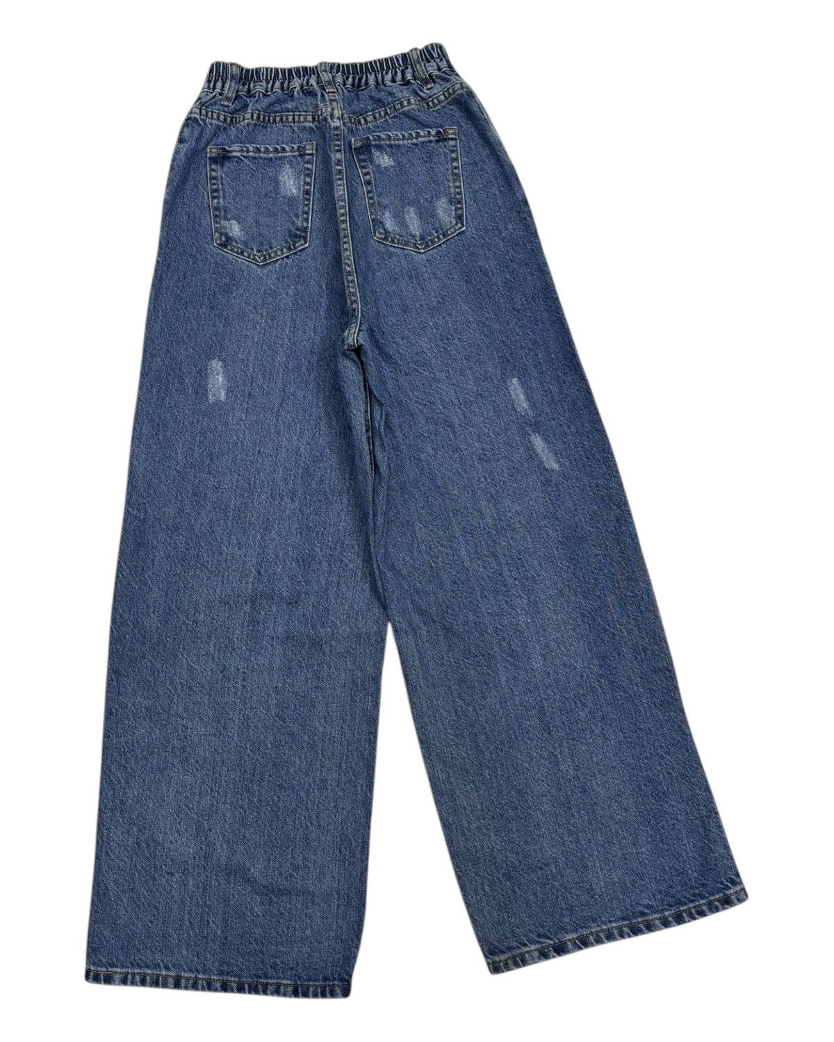 Hysteric Glamour × Japanese Brand 🔥Baggy Jeans Wide Leg Emsexcite Distressed Baggy Jeans Size US 28 / EU 44 - 4 Thumbnail
