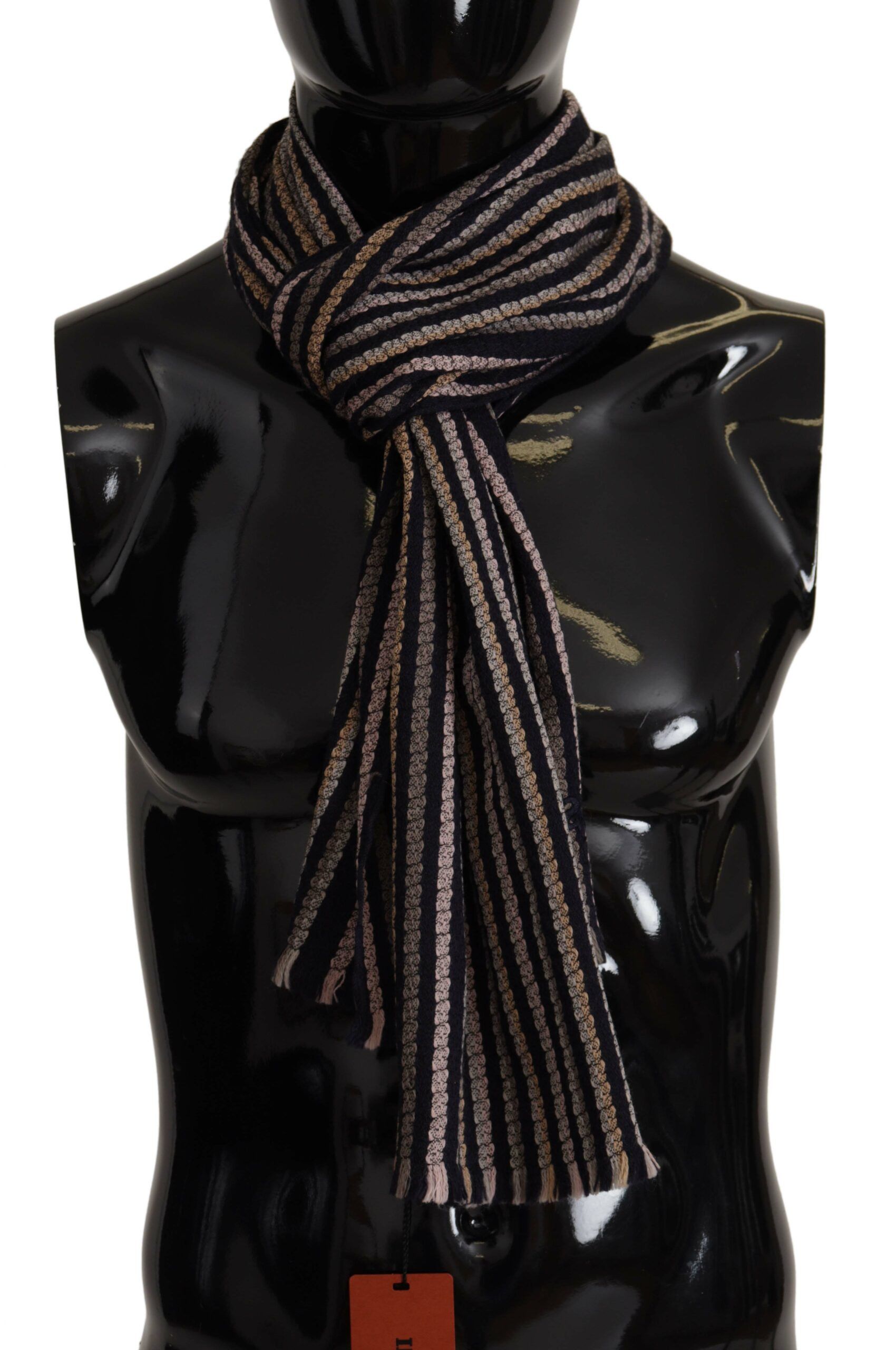 Missoni Authentic Multicolor Wool Mens Men's Scarf Size ONE SIZE - 1 Thumbnail